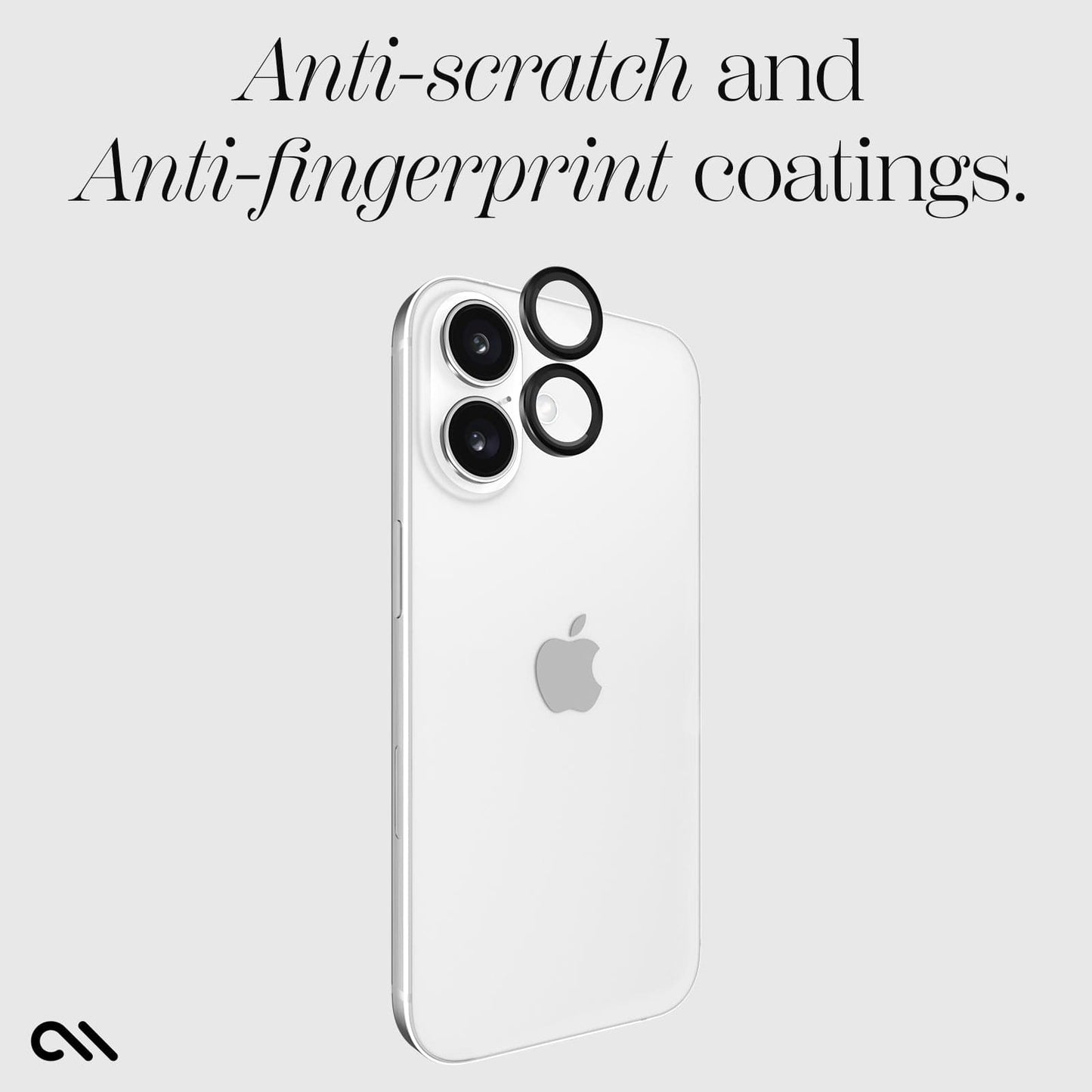 Aluminum Ring Camera Lens Protector - iPhone 16 / iPhone 16 Plus