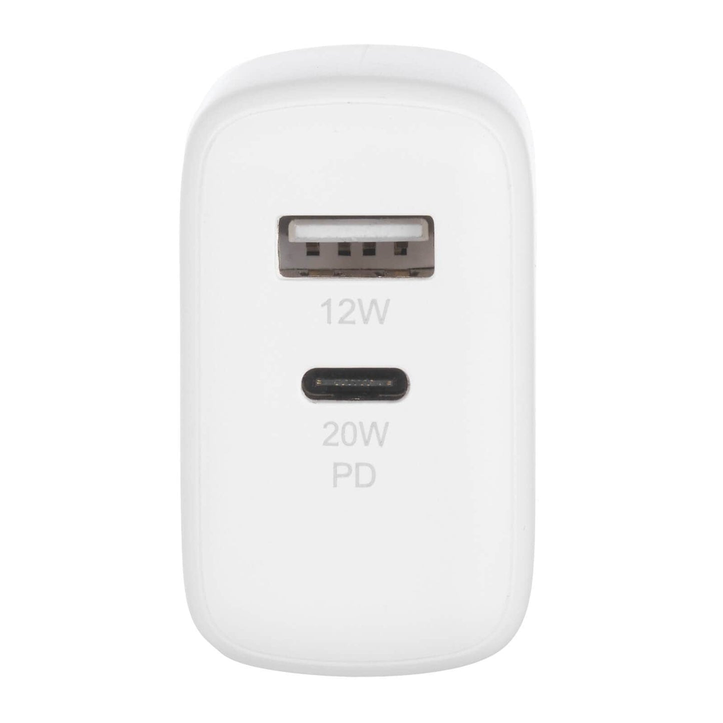 FUEL 32W Dual USB C/A Wall Charger - White