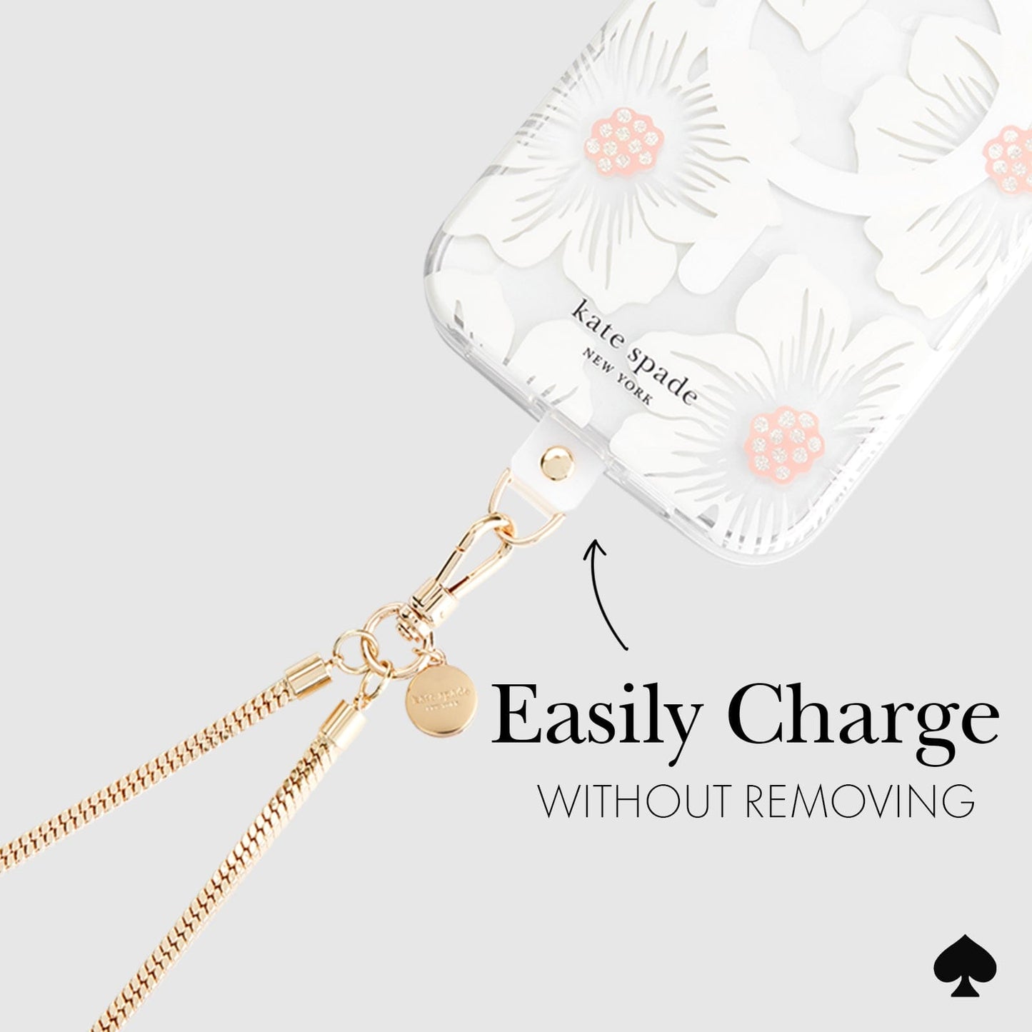 kate spade new york Heart of Gold Phone Crossbody