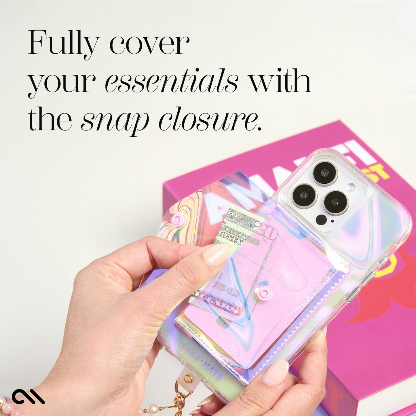 Soap Bubble® MagSafe Snap Wallet