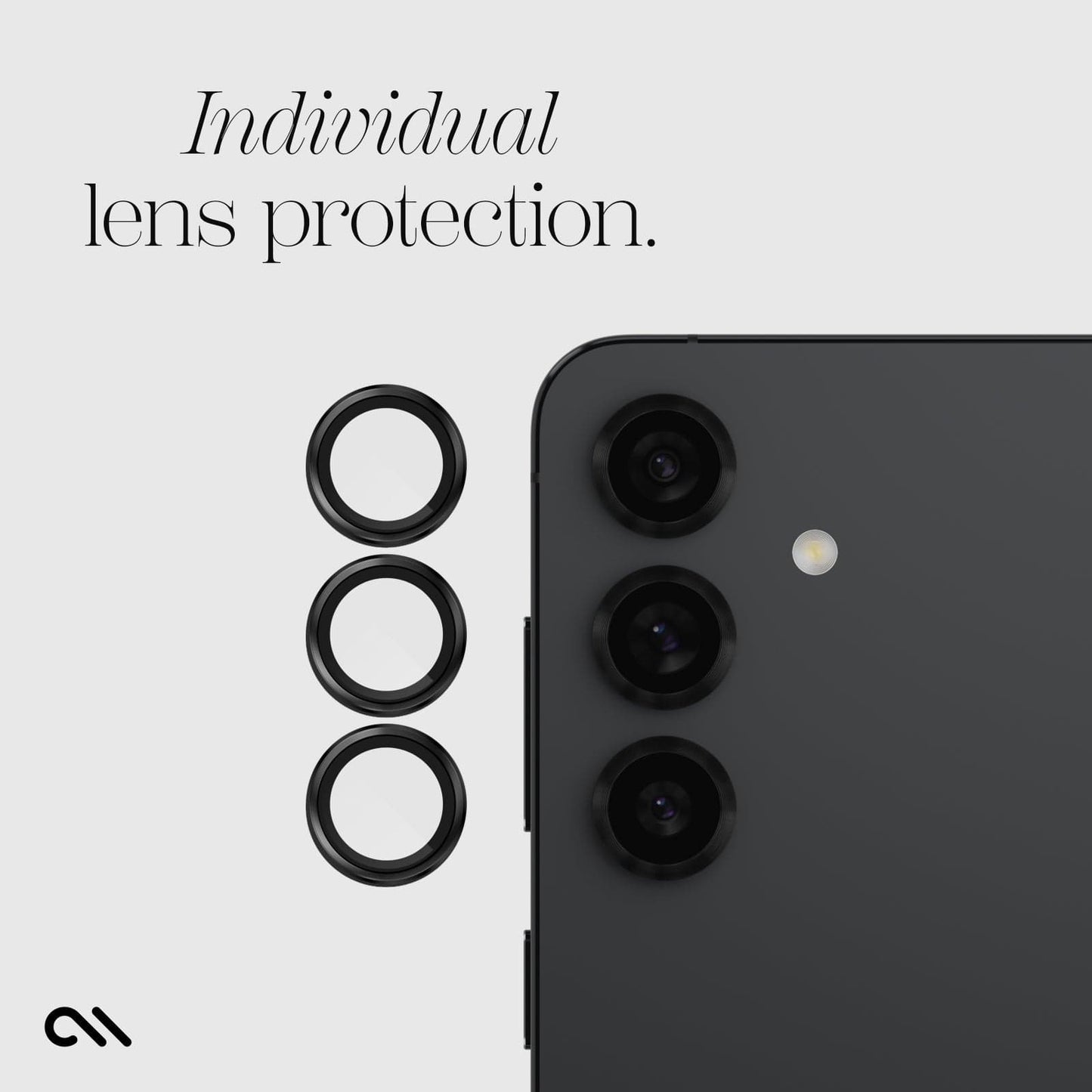 Aluminum Ring Camera Lens Protector - Galaxy S25