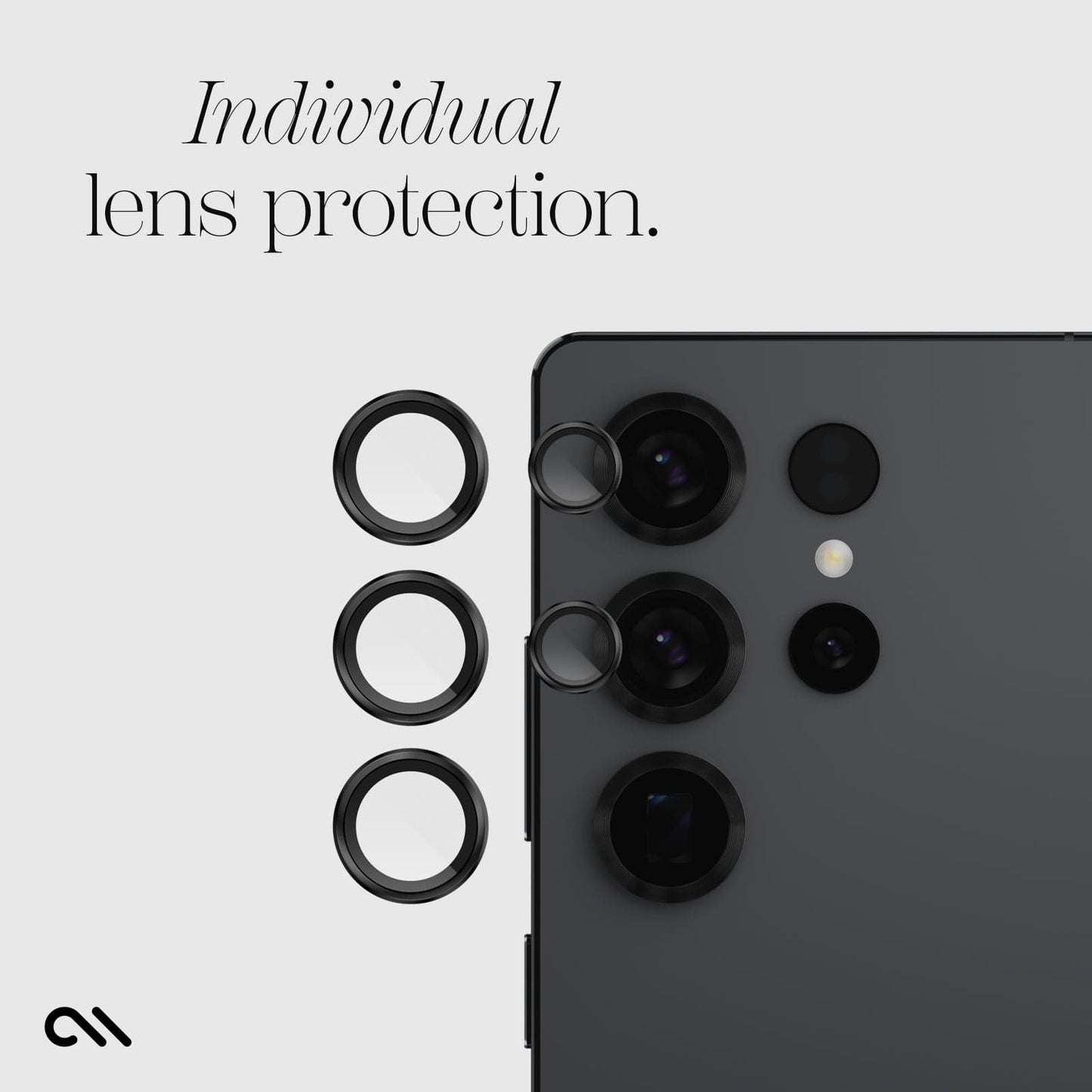 Aluminum Ring Camera Lens Protector - Galaxy S25 Ultra
