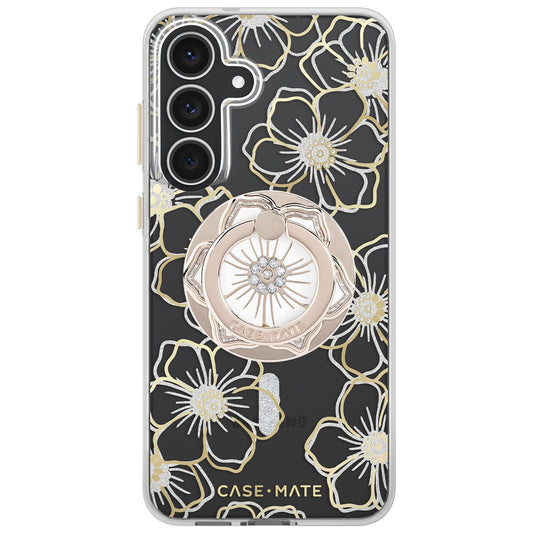 Floral Gems with Magnet - Samsung Galaxy S25 FE