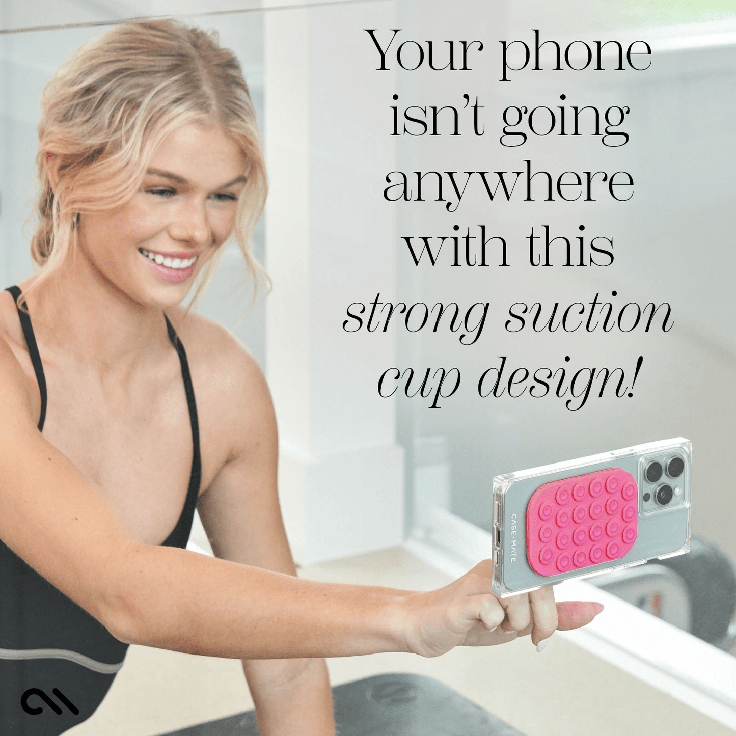 Stick It! Adhesive Suction Phone Mount