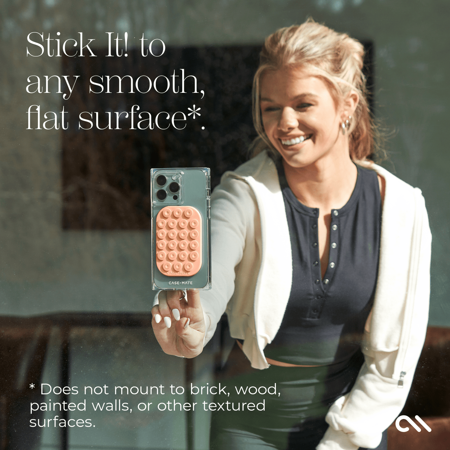 Stick It! Adhesive Suction Phone Mount