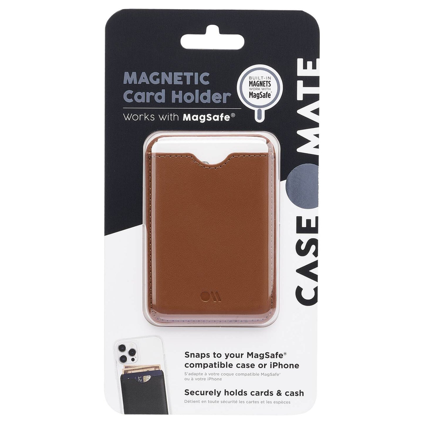 Cognac Brown MagSafe Wallet