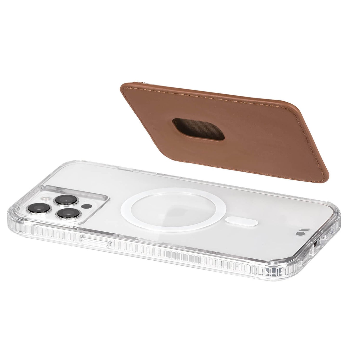Cognac Brown MagSafe Wallet
