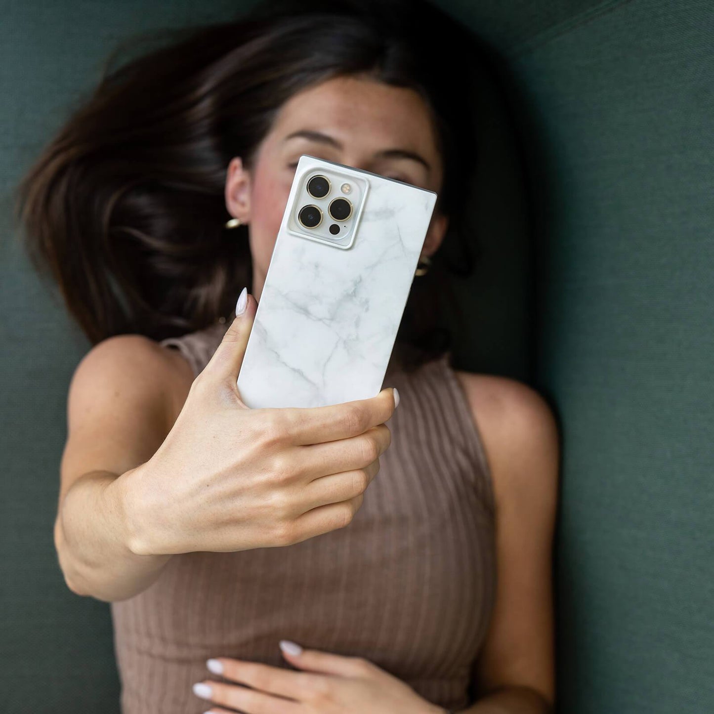 BLOX (White Marble) - iPhone 13 mini