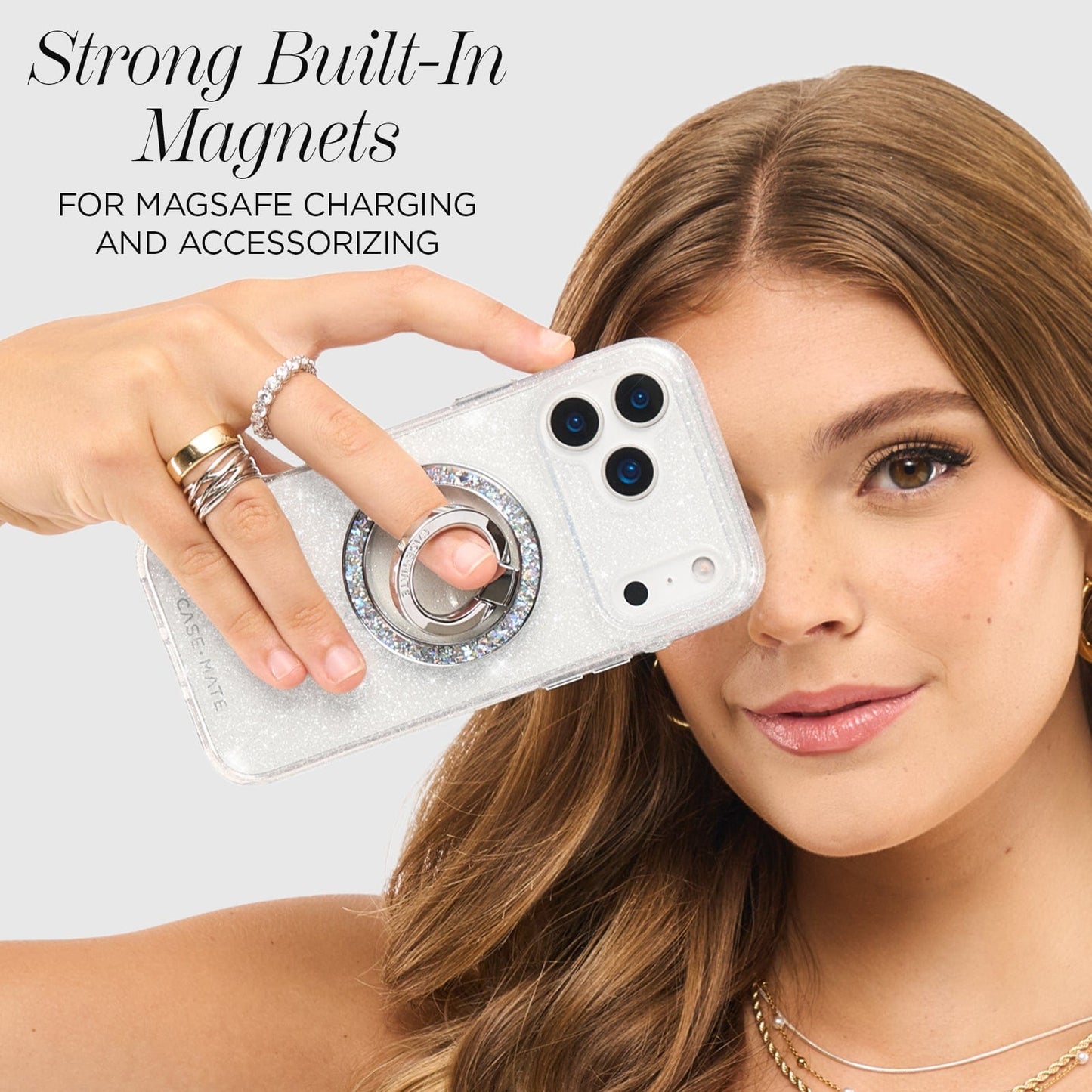 Sheer Twinkle Silver MagSafe - iPhone 17 Pro Max