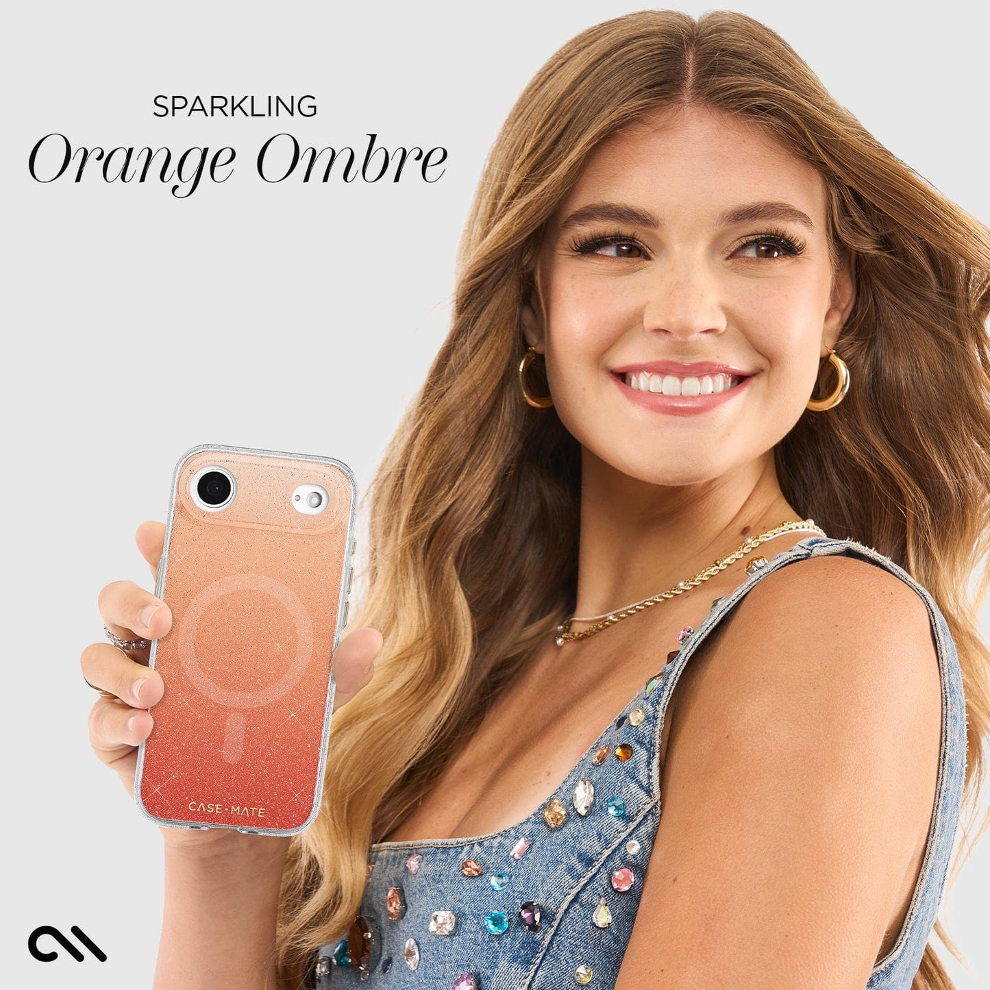 Sheer Twinkle Orange Ombré - iPhone Air