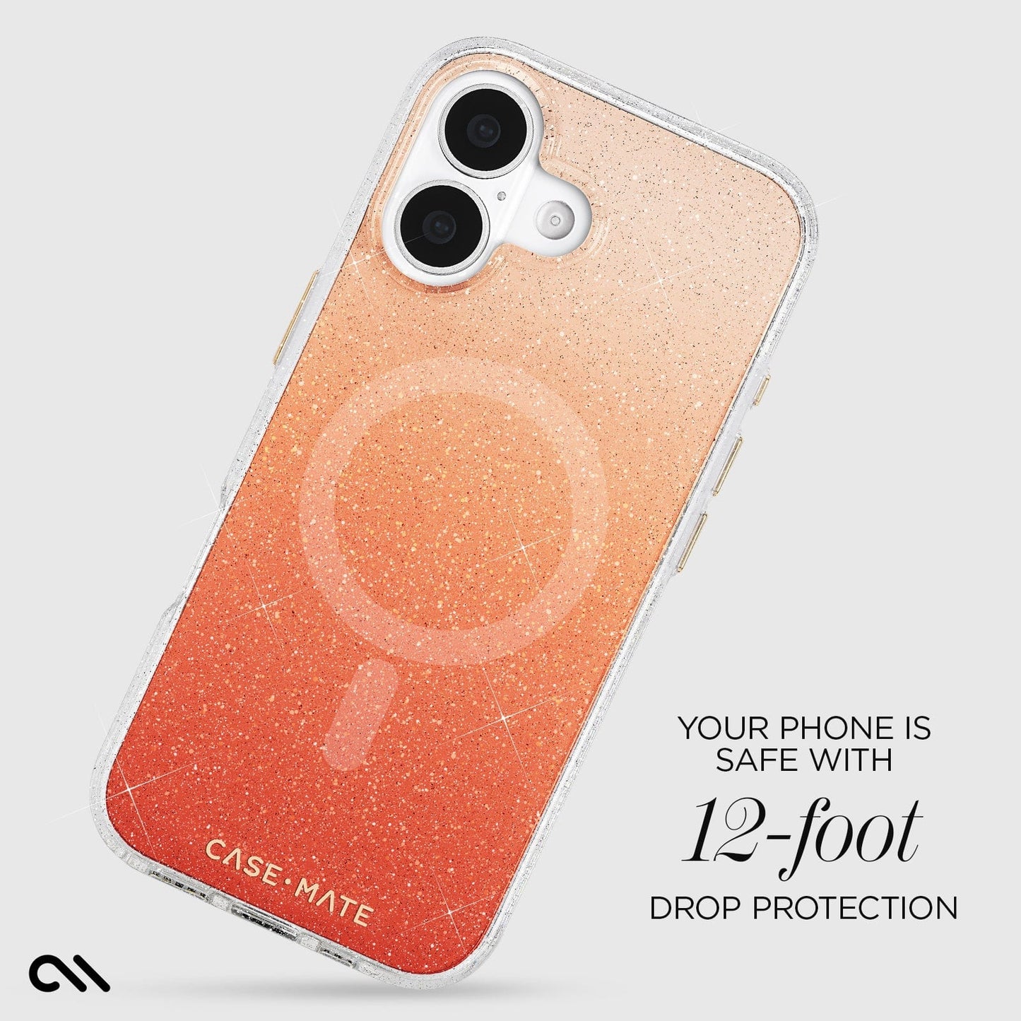 Sheer Twinkle Orange Ombré MagSafe - iPhone 17