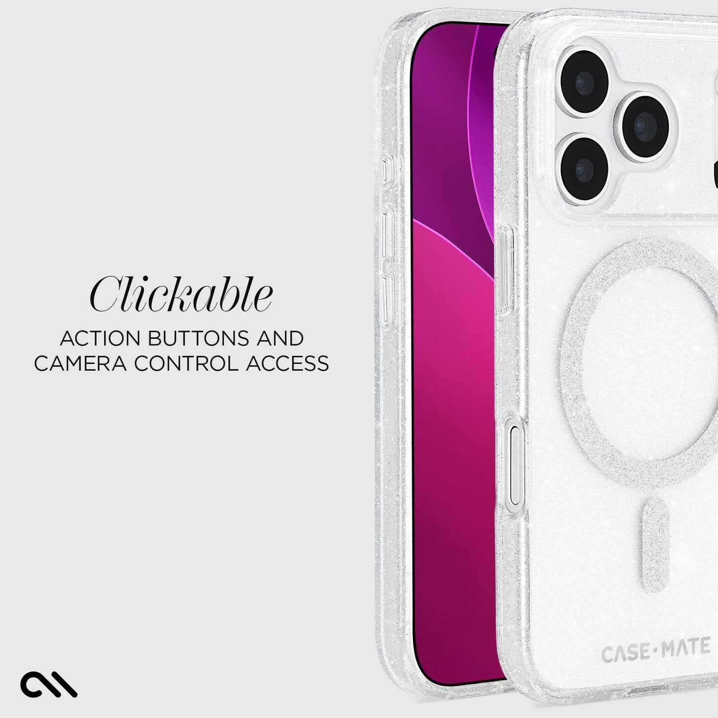 Sheer Twinkle Silver MagSafe - iPhone 17 Pro