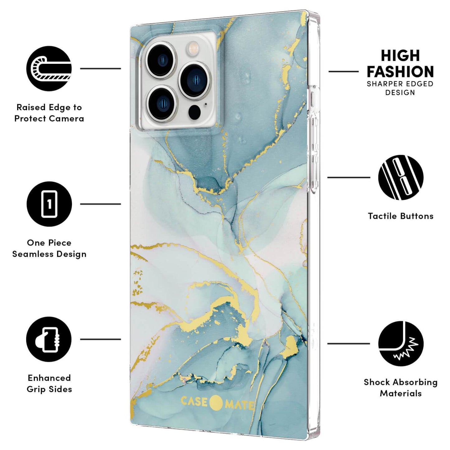 BLOX (Glacier Marble) - iPhone 13 Pro