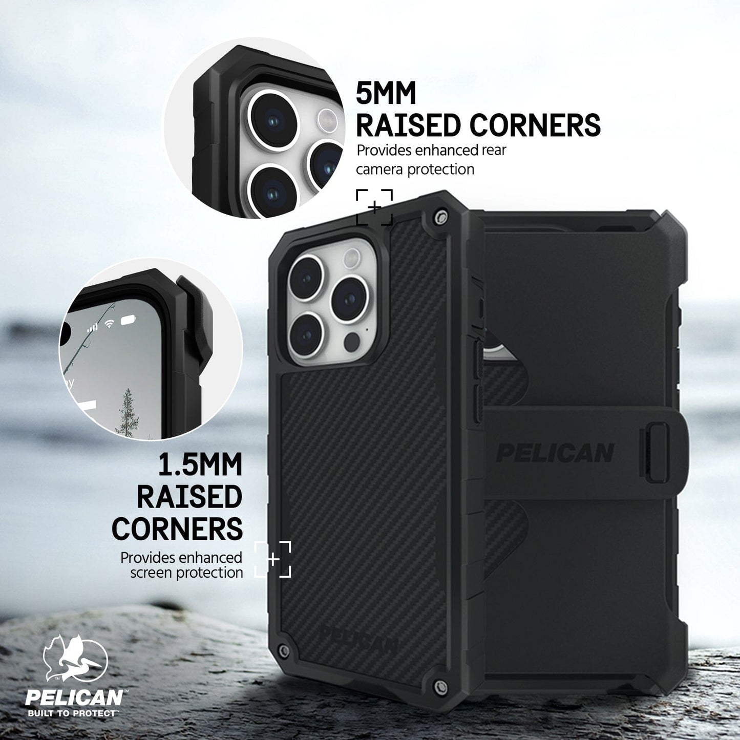 Pelican Shield MagSafe - iPhone 15 Pro Max