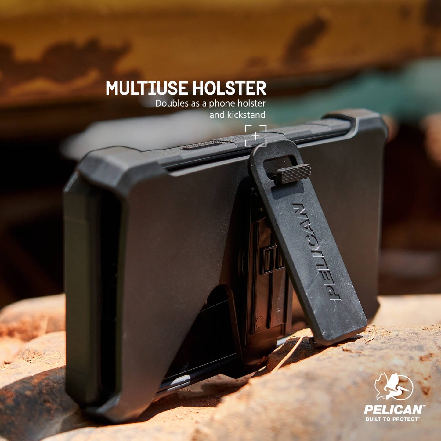 Pelican Shield Brushed Aluminum MagSafe - iPhone 15 Pro Max
