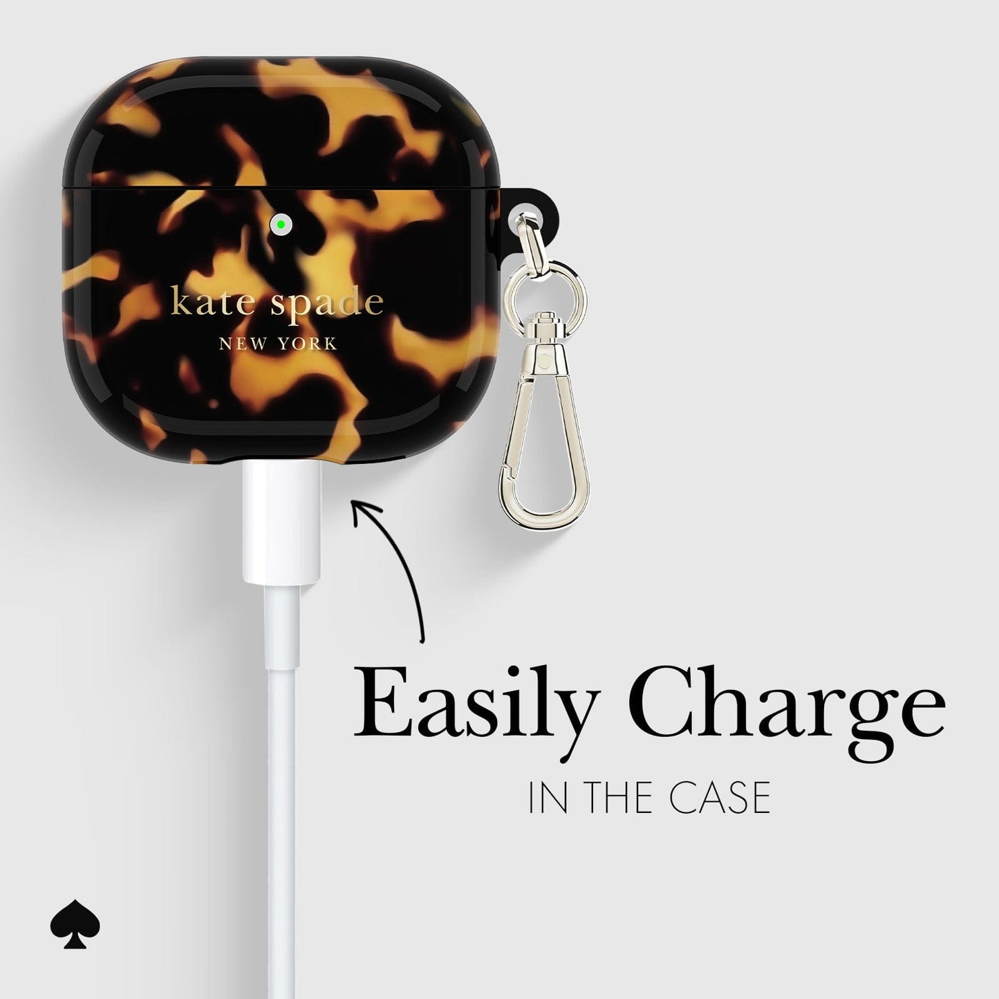 kate spade new york Tortoise - AirPods 4