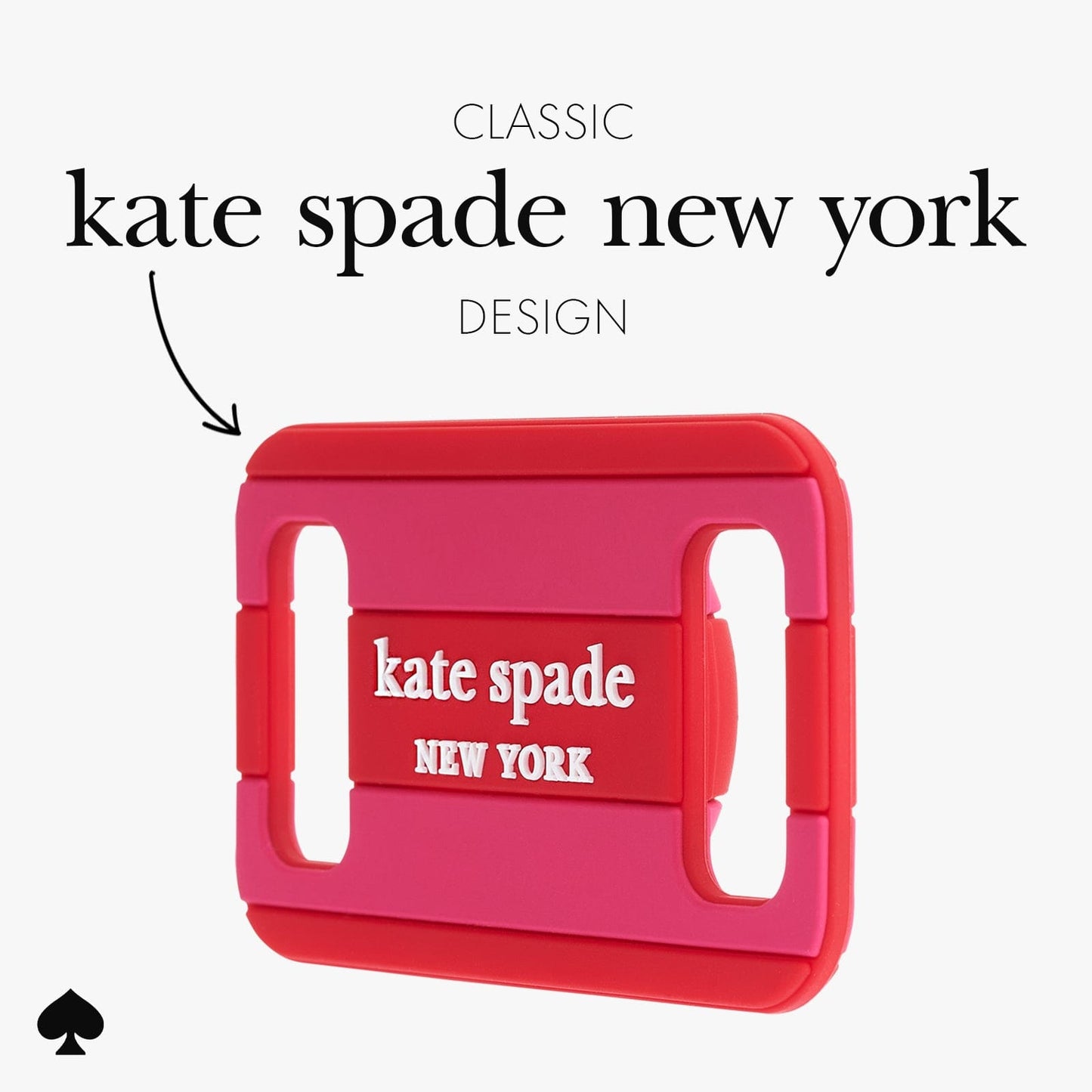kate spade new york Seaside Strip Dog Collar AirTag Case