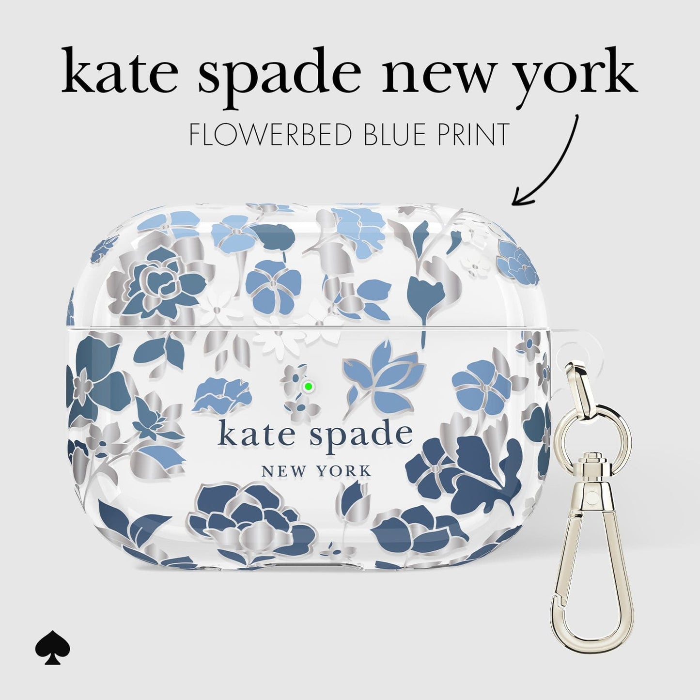 kate spade new york Flowerbed Blue - AirPods Pro 1 & 2