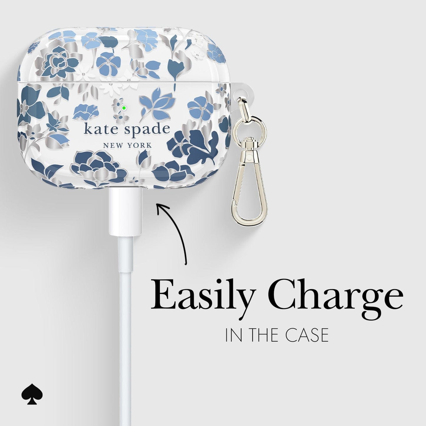 kate spade new york Flowerbed Blue - AirPods Pro 1 & 2