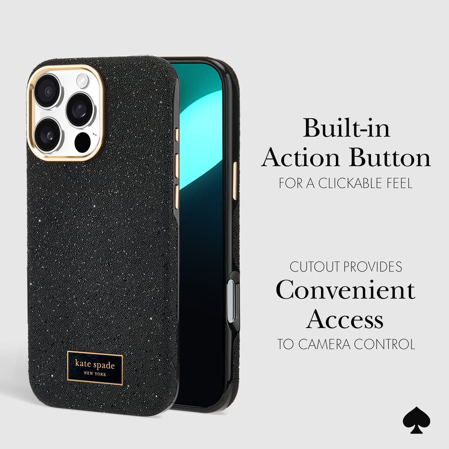kate spade new york Crystal Pavé MagSafe - iPhone 16 Pro