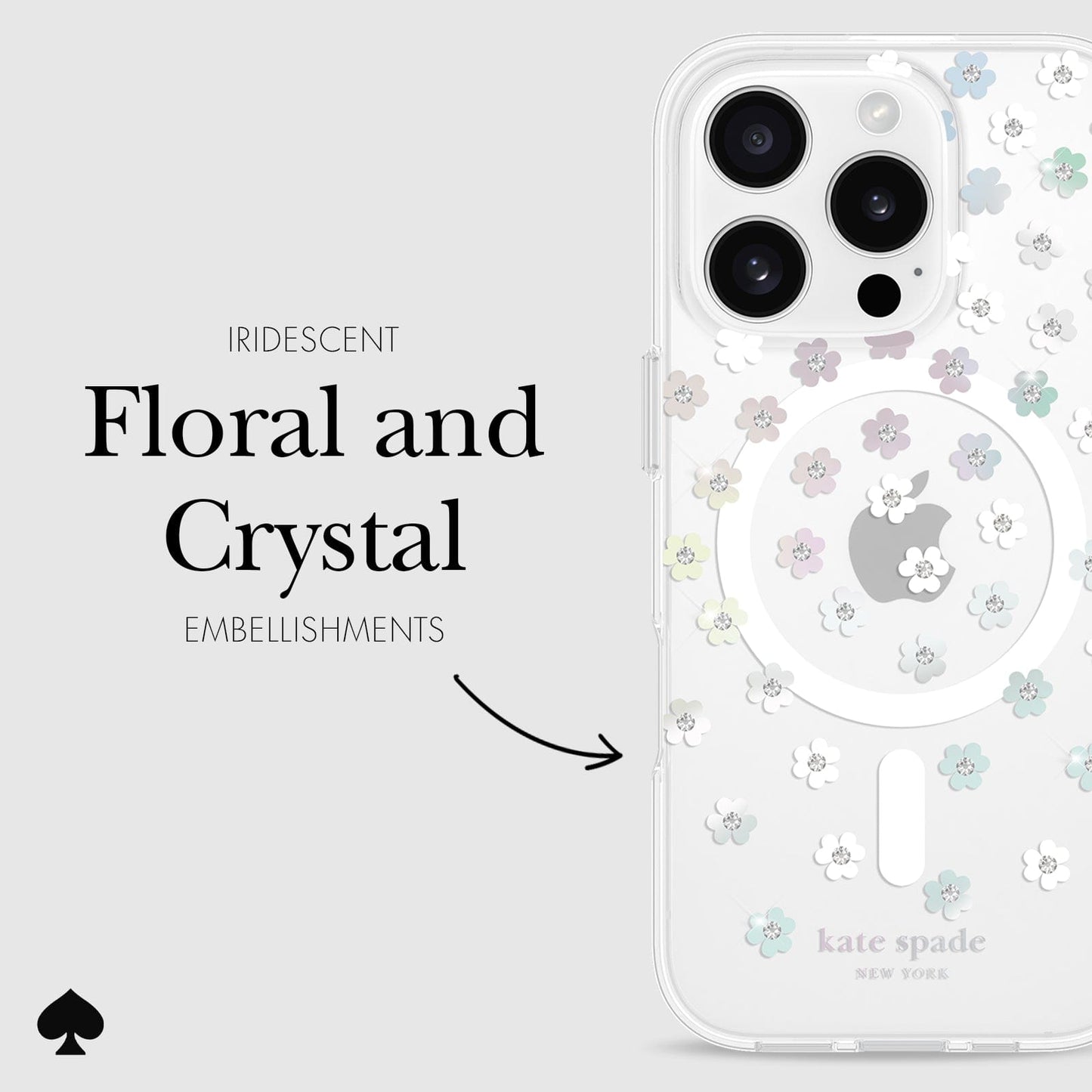 kate spade new york Scattered Flowers MagSafe - iPhone 16 Pro