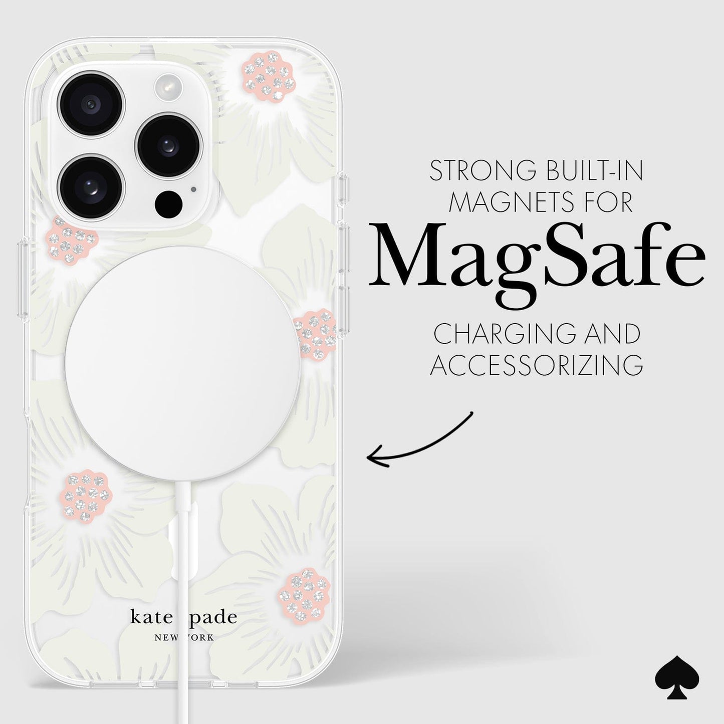 kate spade new york Hollyhock MagSafe - iPhone 16 Pro