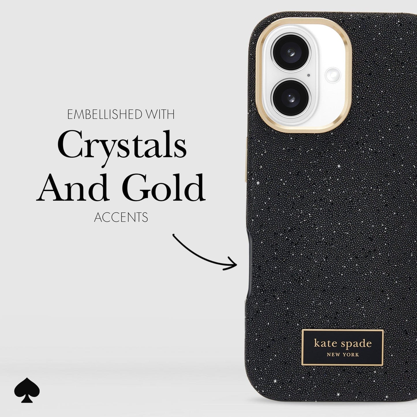 kate spade new york Crystal Pavé MagSafe - iPhone 16