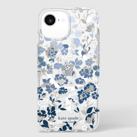 kate spade new york Flowerbed Blue MagSafe - iPhone 16e