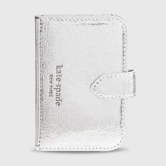 kate spade new york Metallic Silver Morgan MagSafe Wallet