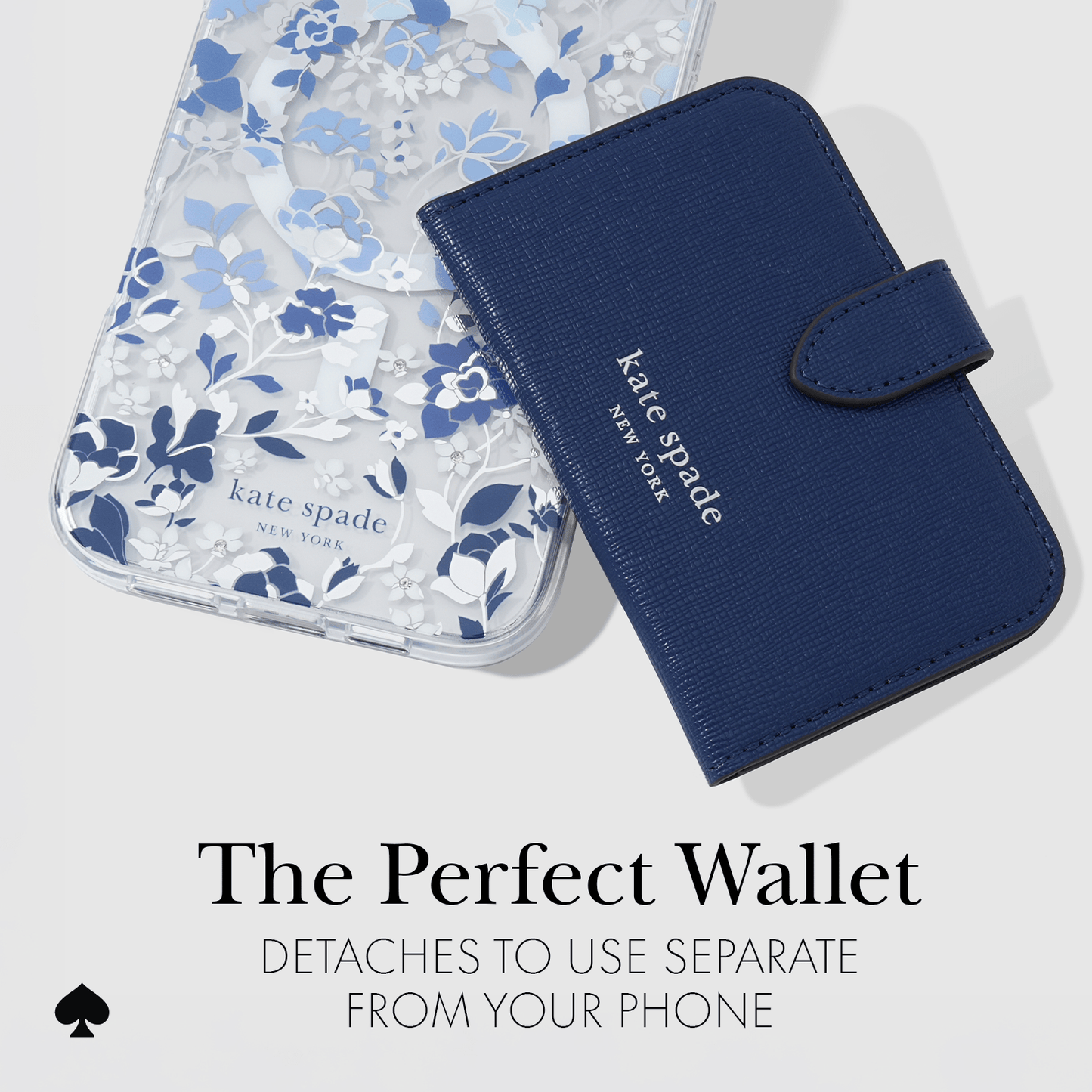 kate spade new york Navy Morgan MagSafe Wallet