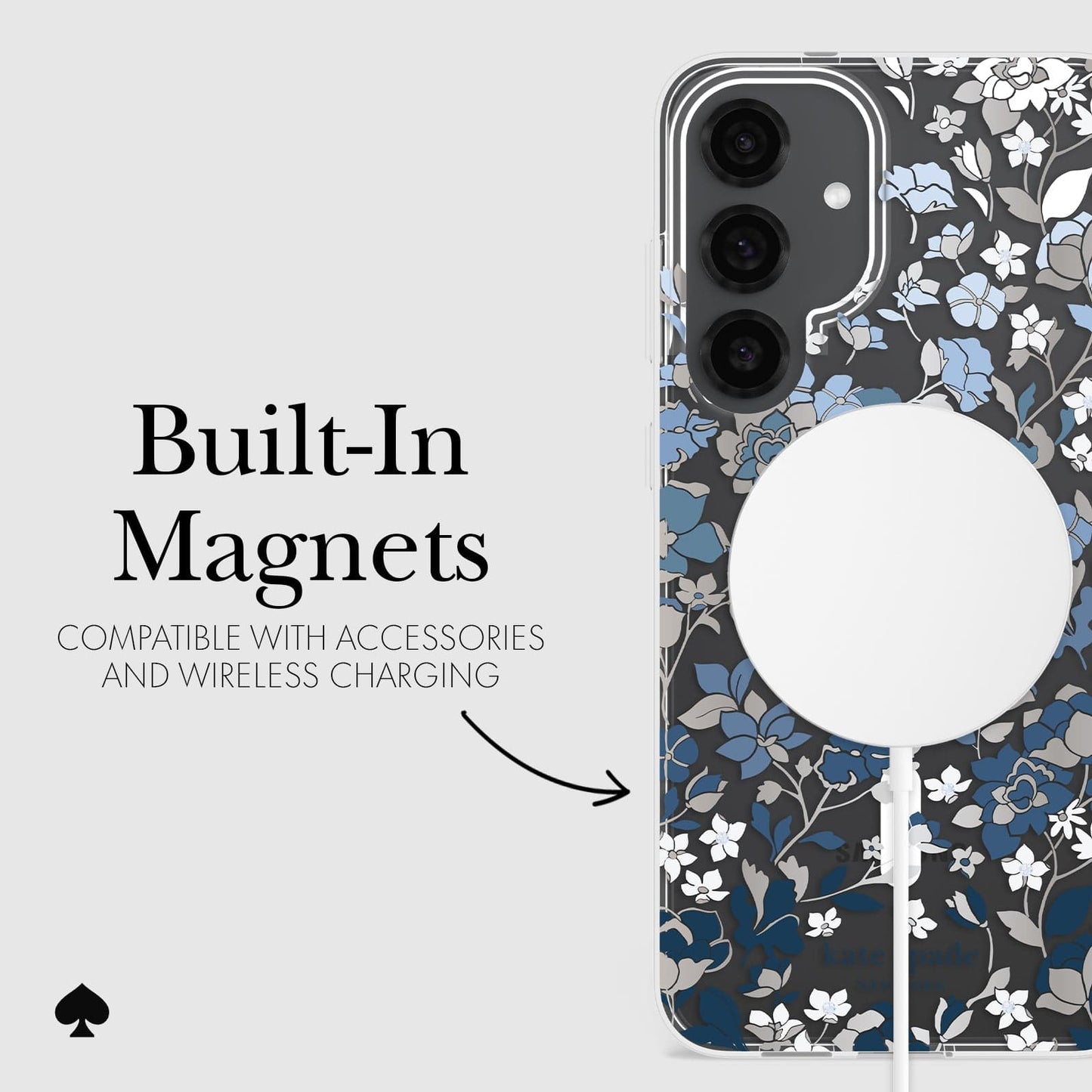 kate spade new york Flowerbed Blue - Galaxy S25+