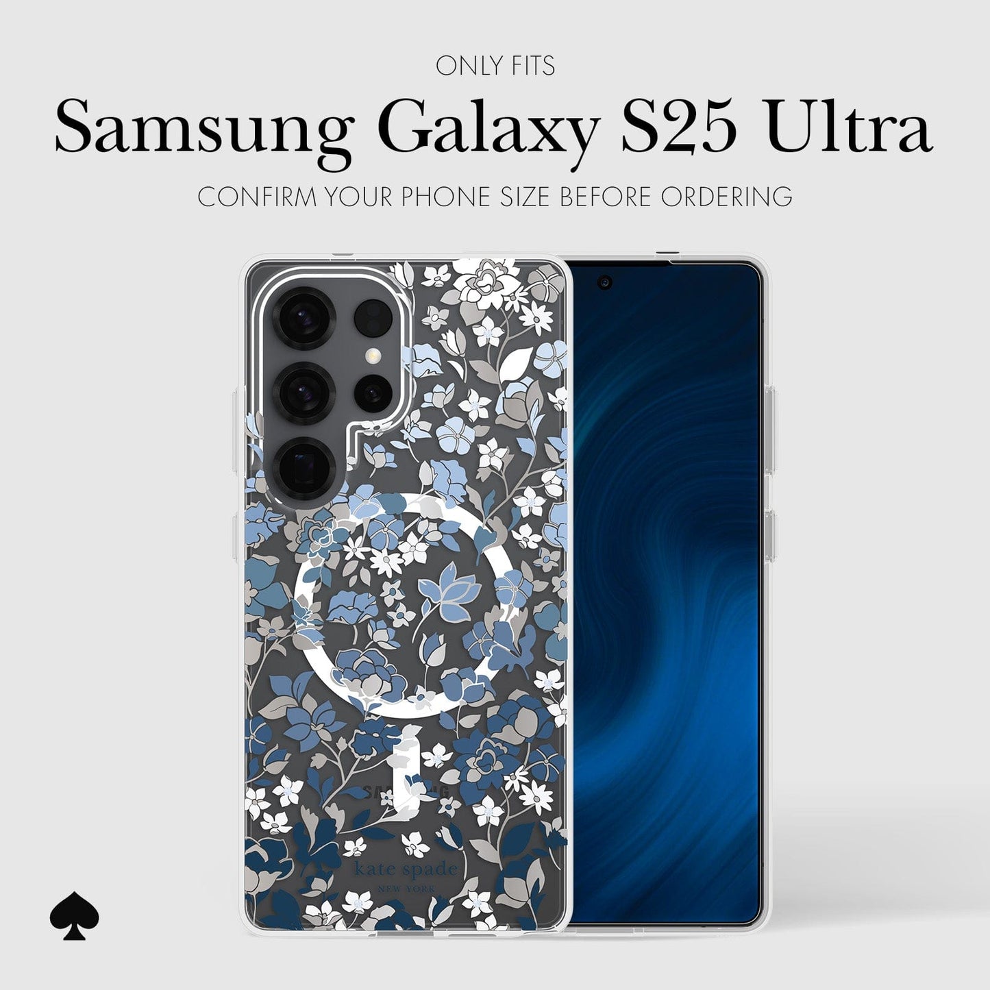 kate spade new york Flowerbed Blue - Galaxy S25 Ultra