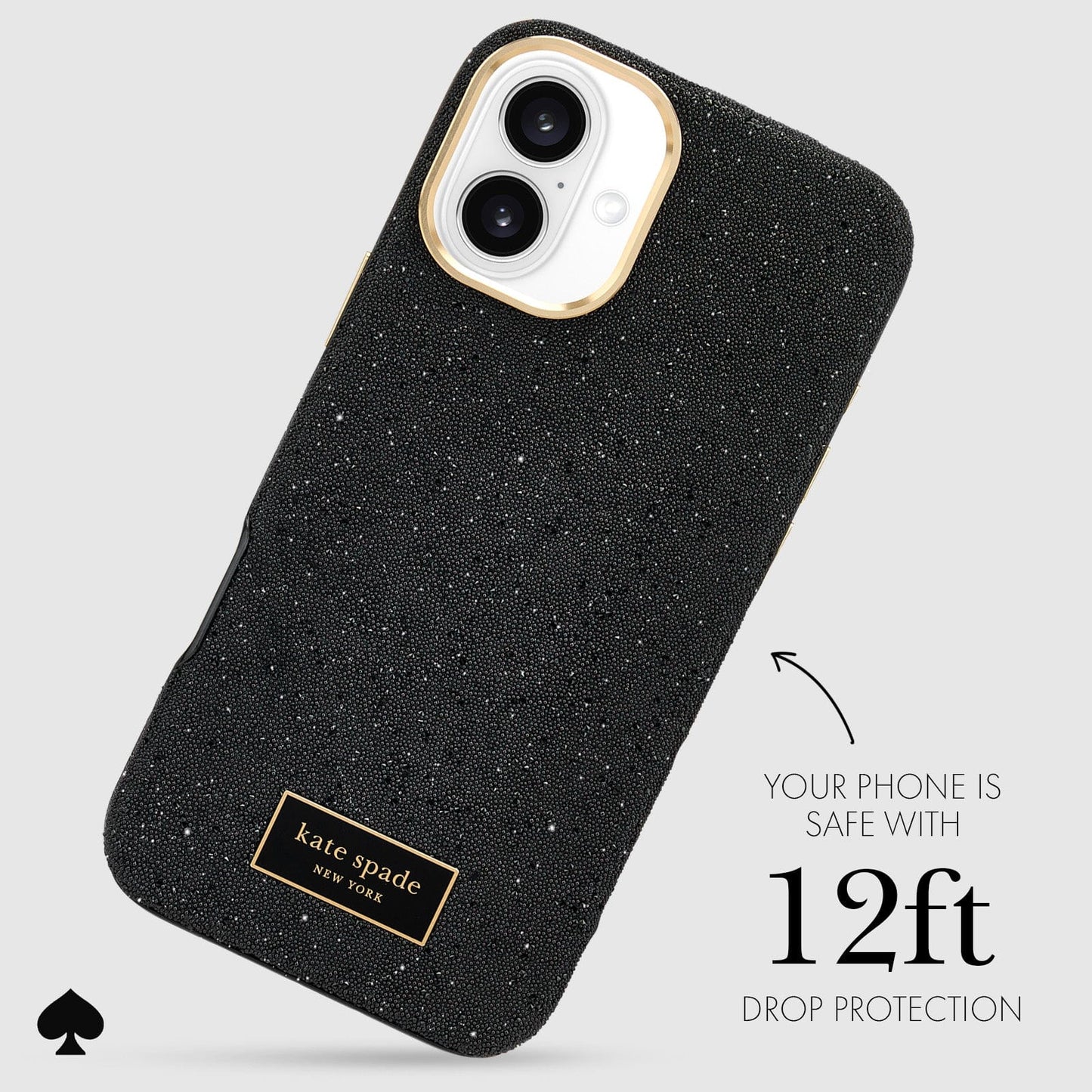 kate spade new york Crystal Pavé MagSafe - iPhone 16 Plus