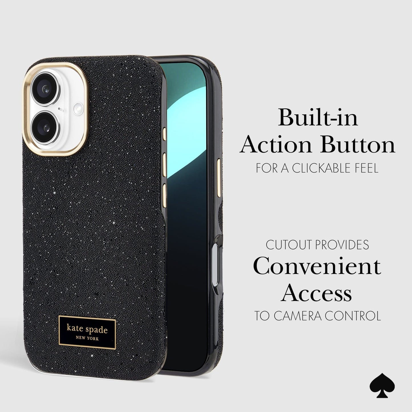 kate spade new york Crystal Pavé MagSafe - iPhone 16 Plus