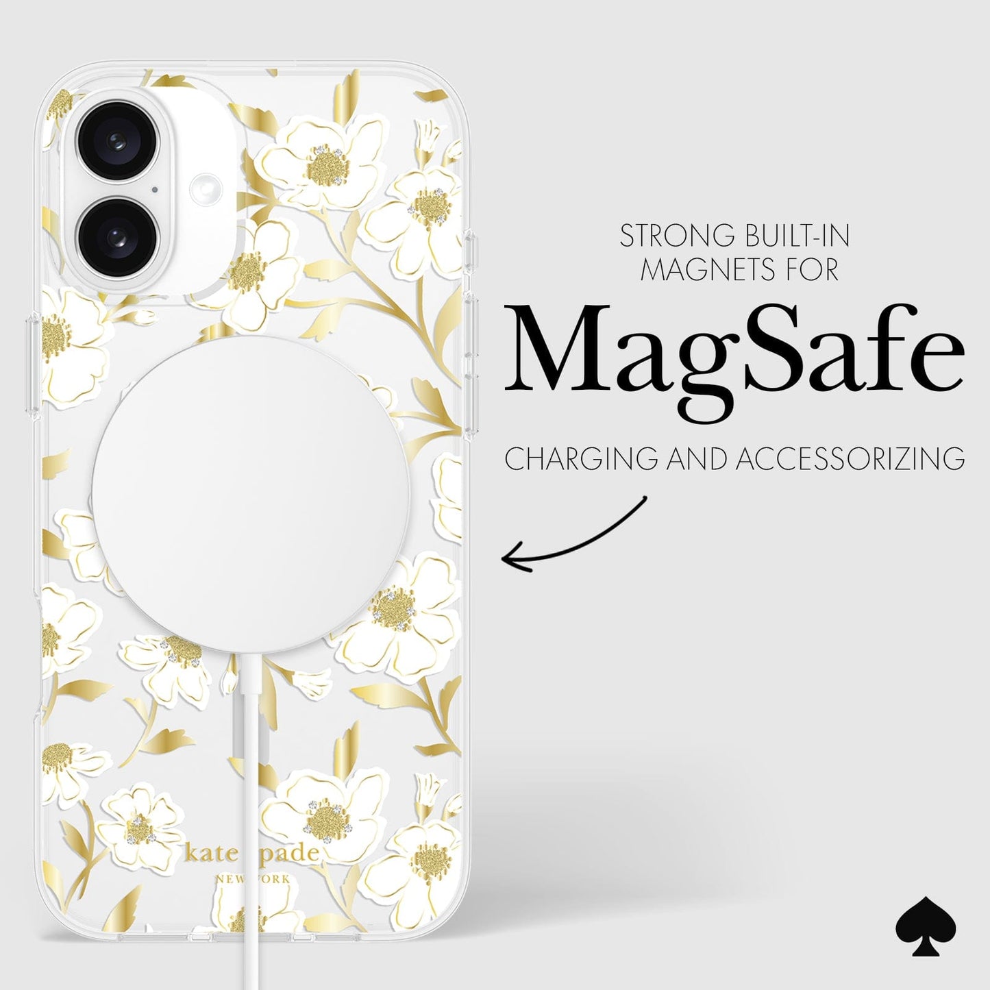 kate spade new york Sunshine Floral MagSafe - iPhone 16 Plus