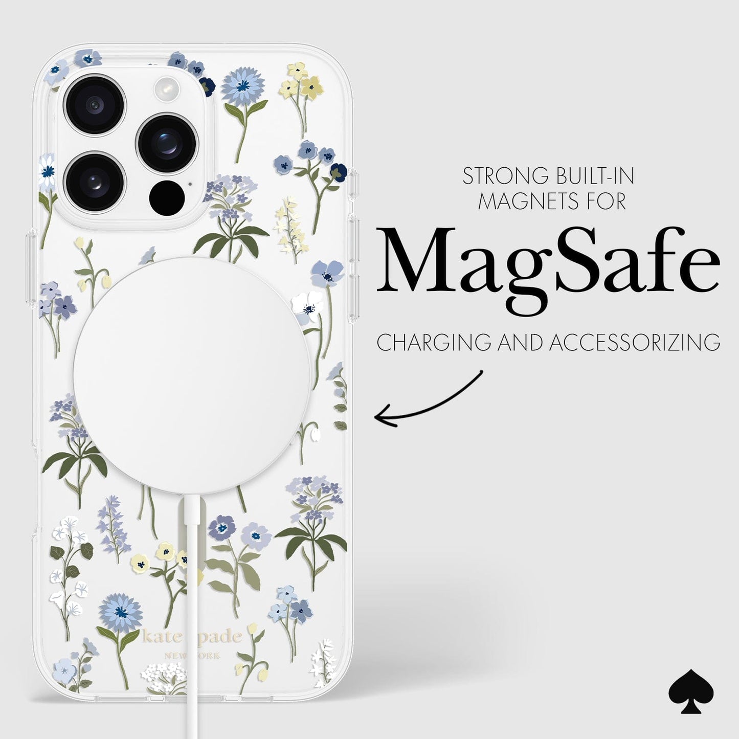 kate spade new york Precious Bloom MagSafe - iPhone 16 Pro Max