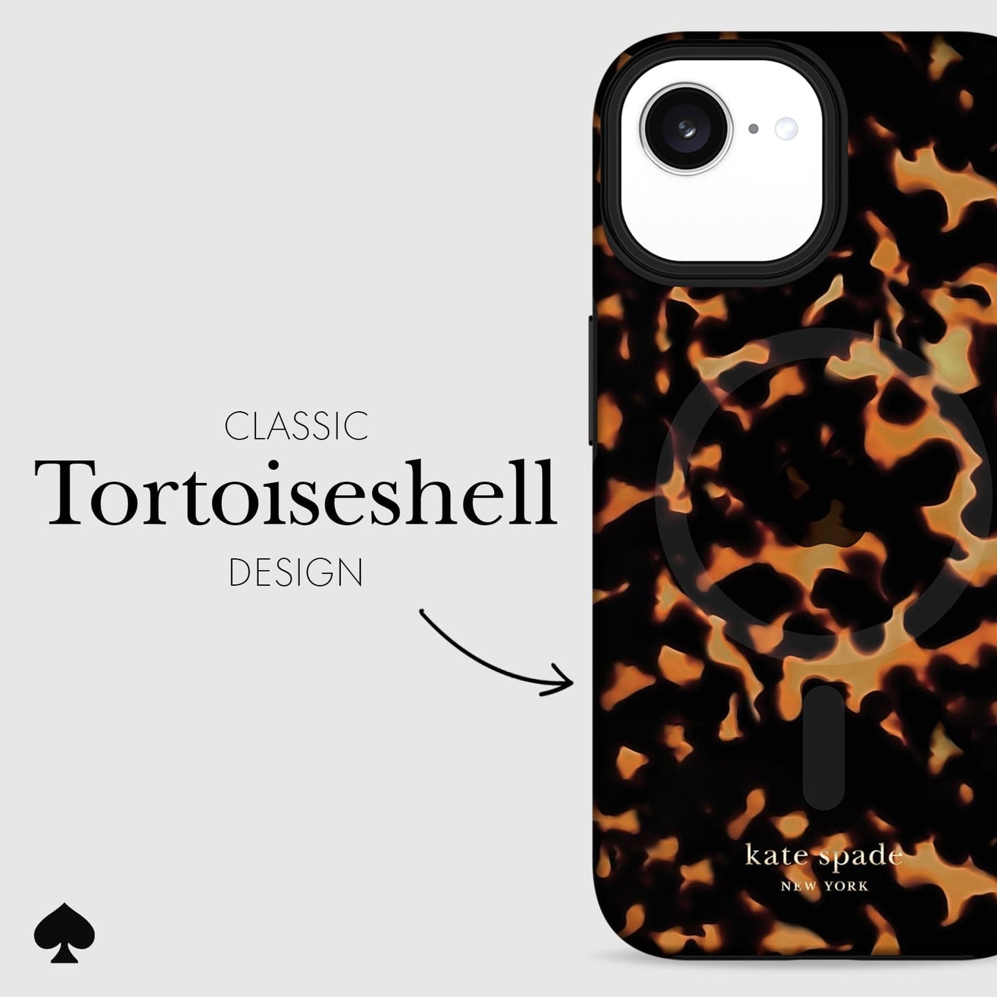 kate spade new york Tortoiseshell MagSafe - iPhone 16e