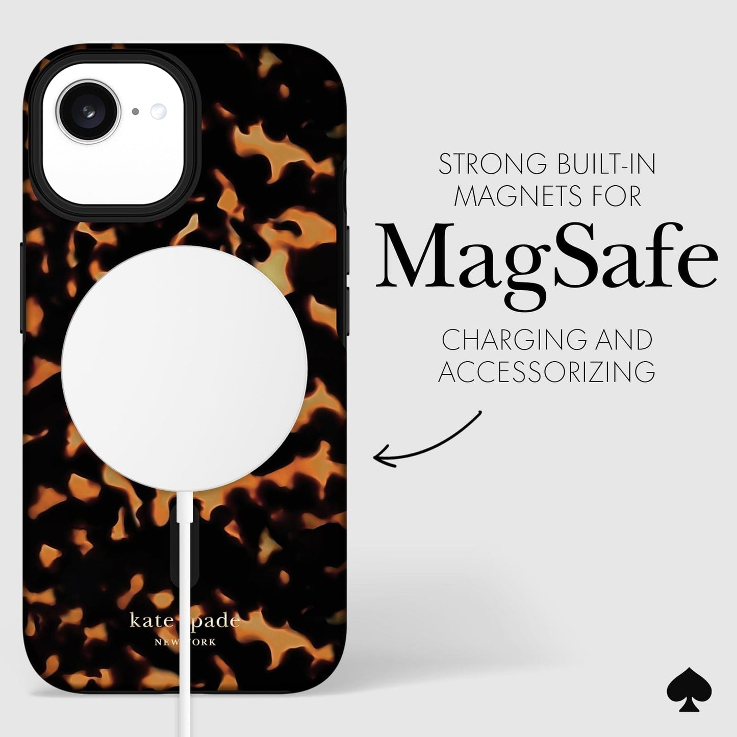 kate spade new york Tortoiseshell MagSafe - iPhone 16e
