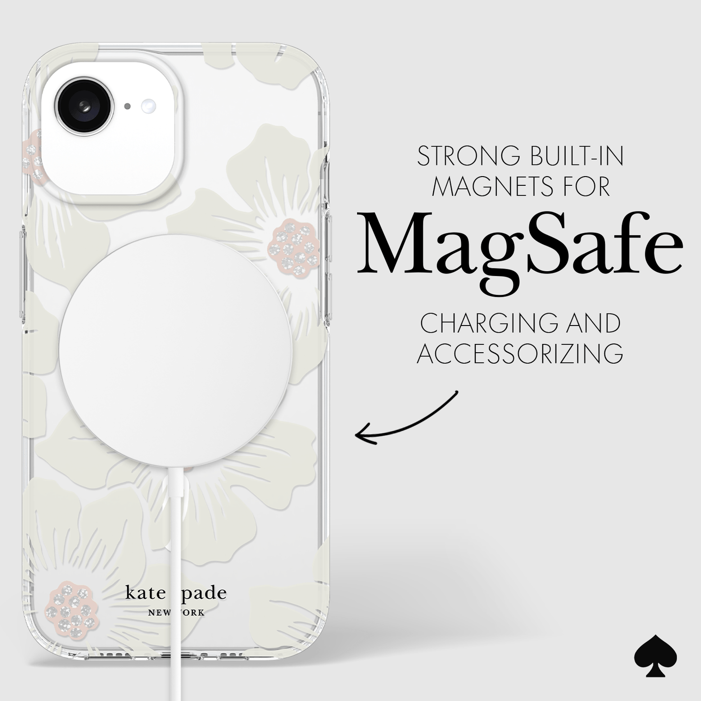 kate spade new york Hollyhock MagSafe - iPhone 16e
