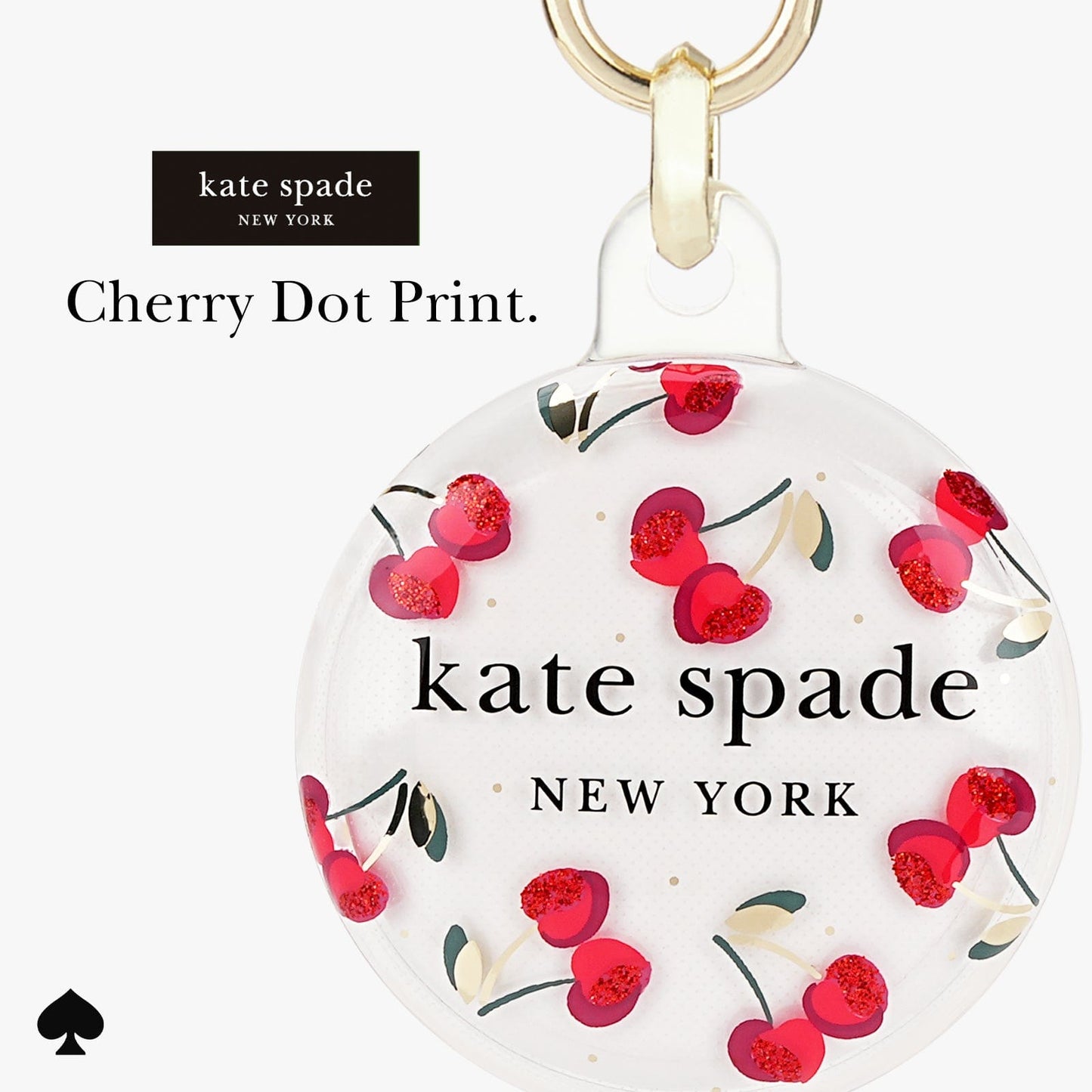 kate spade new york Cherry Dot AirTag Case