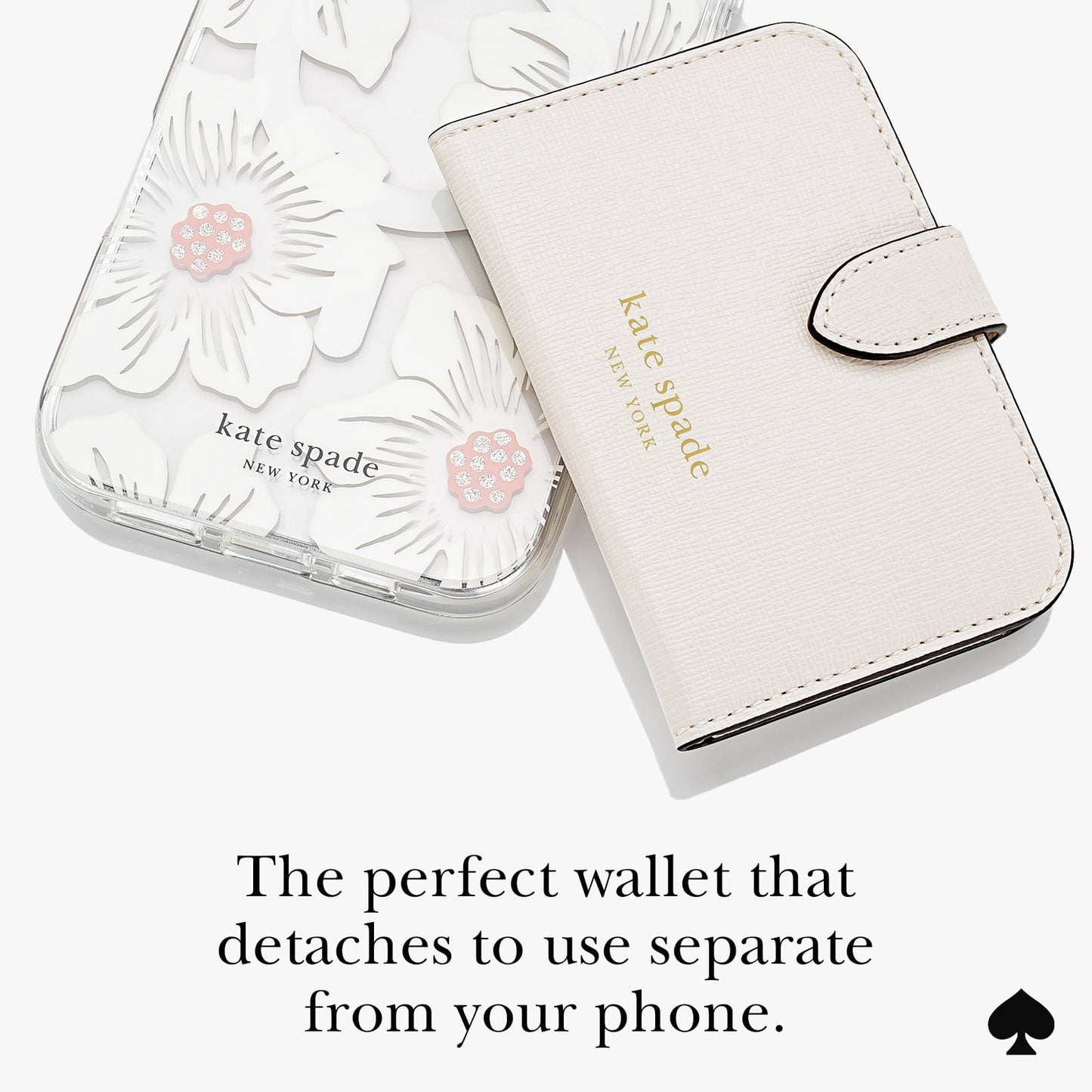 kate spade new york Cream Morgan MagSafe Wallet