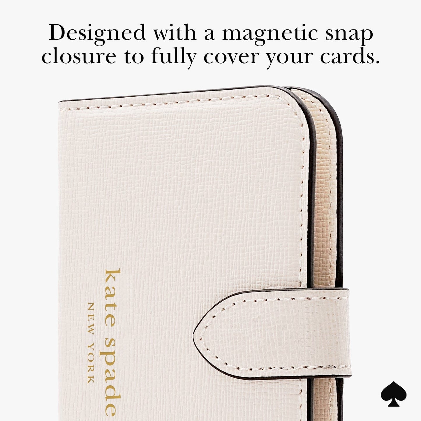 kate spade new york Cream Morgan MagSafe Wallet