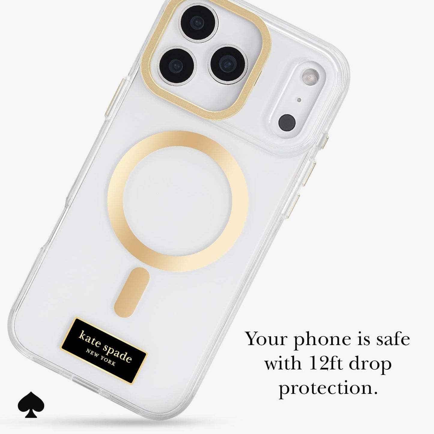 kate spade new york Icon Clear MagSafe - iPhone 17 Pro Max