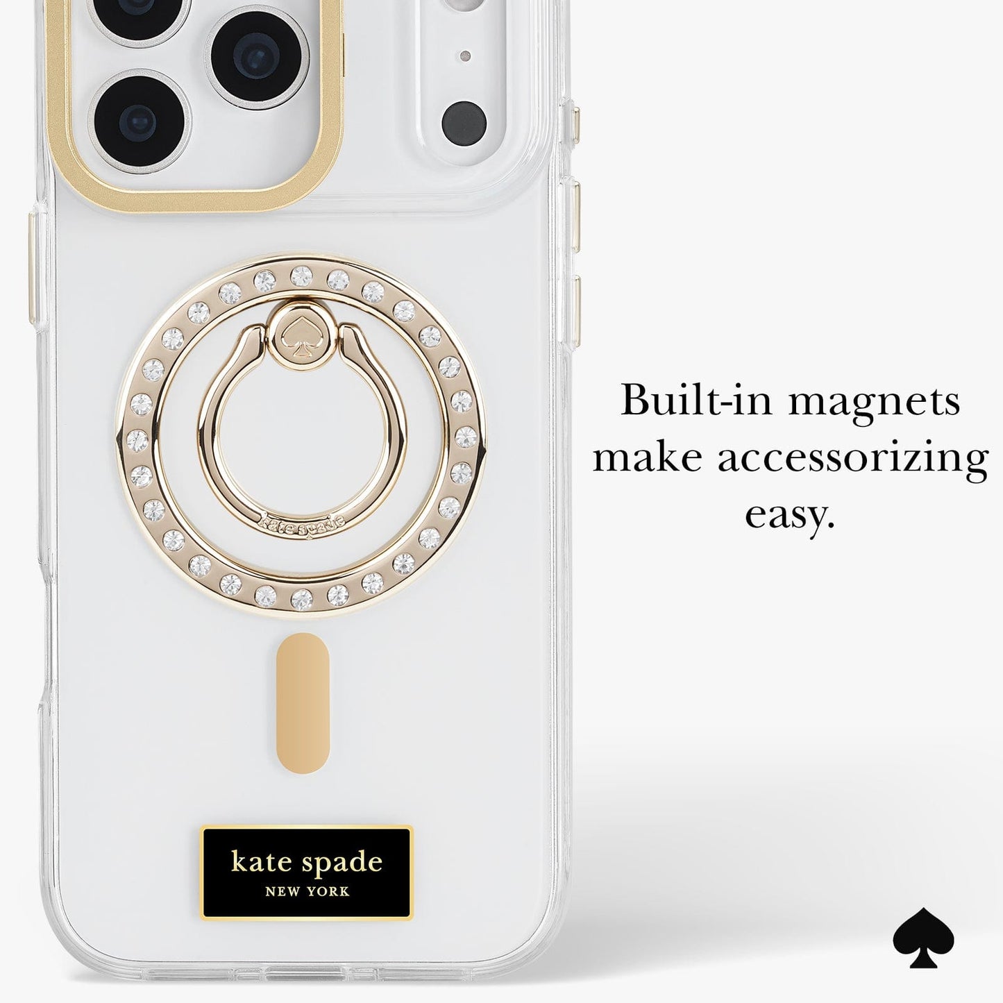 kate spade new york Icon Clear MagSafe - iPhone 17 Pro Max