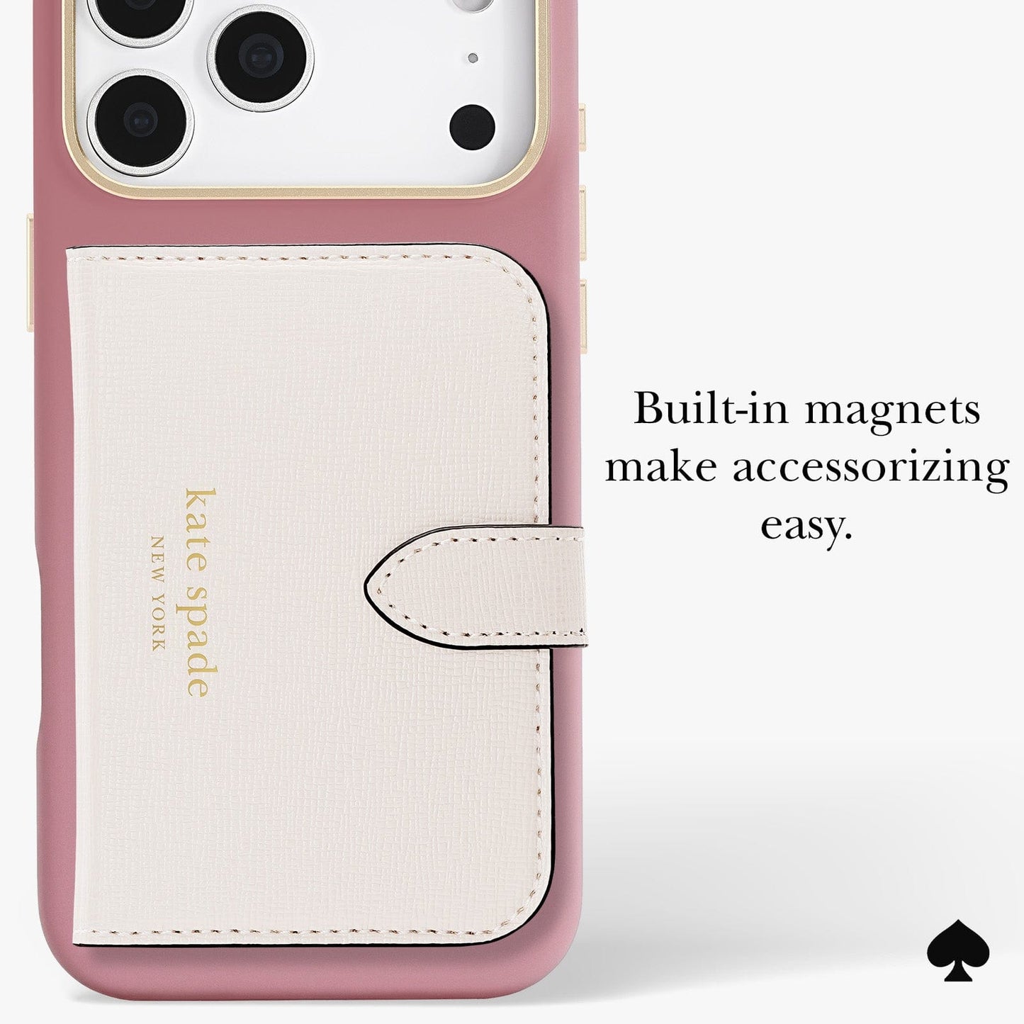 kate spade new york Icon Dusk Rose MagSafe - iPhone 17 Pro Max