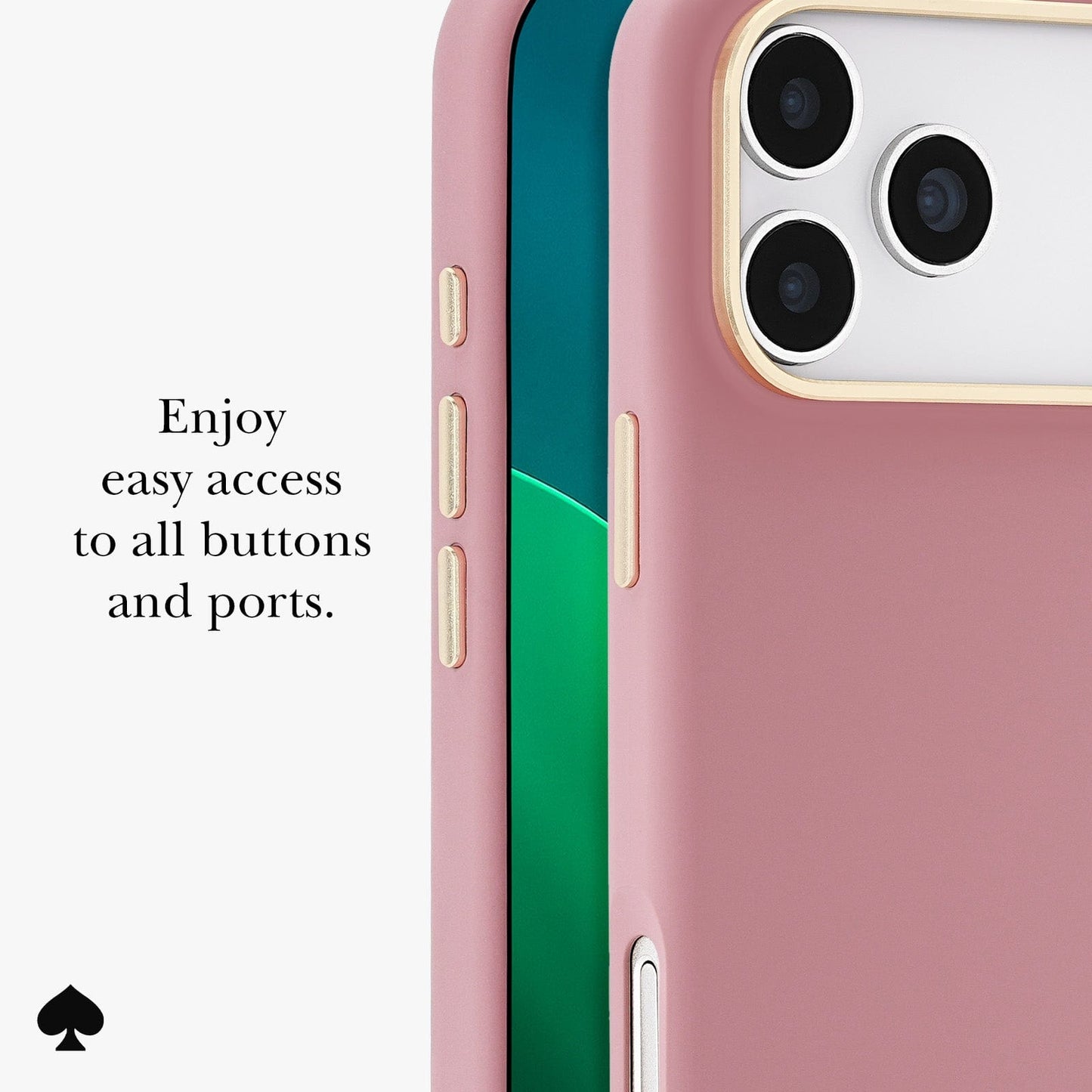 kate spade new york Icon Dusk Rose MagSafe - iPhone 17 Pro Max