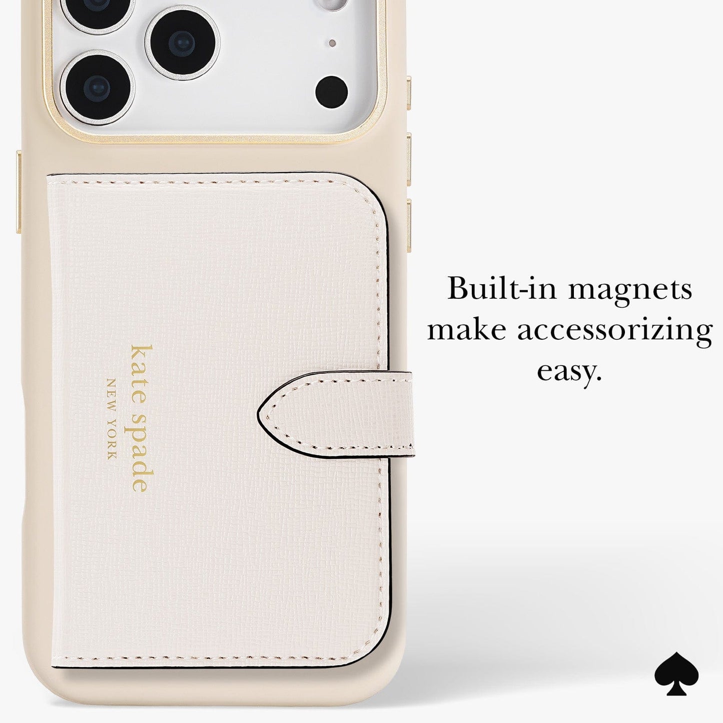 kate spade new york Icon Perfect Beige MagSafe - iPhone 17 Pro Max