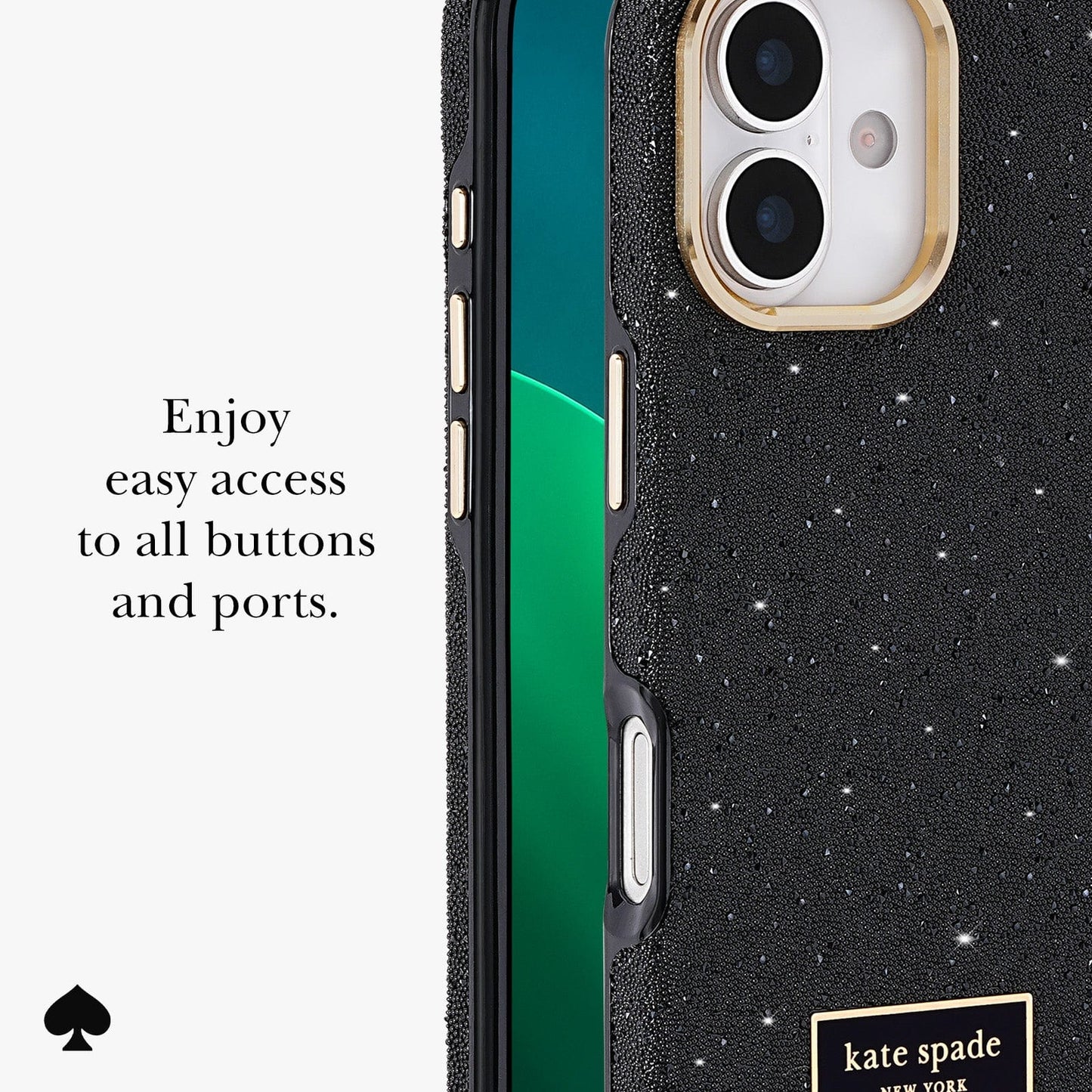 kate spade new york Crystal Pavé MagSafe - iPhone 17