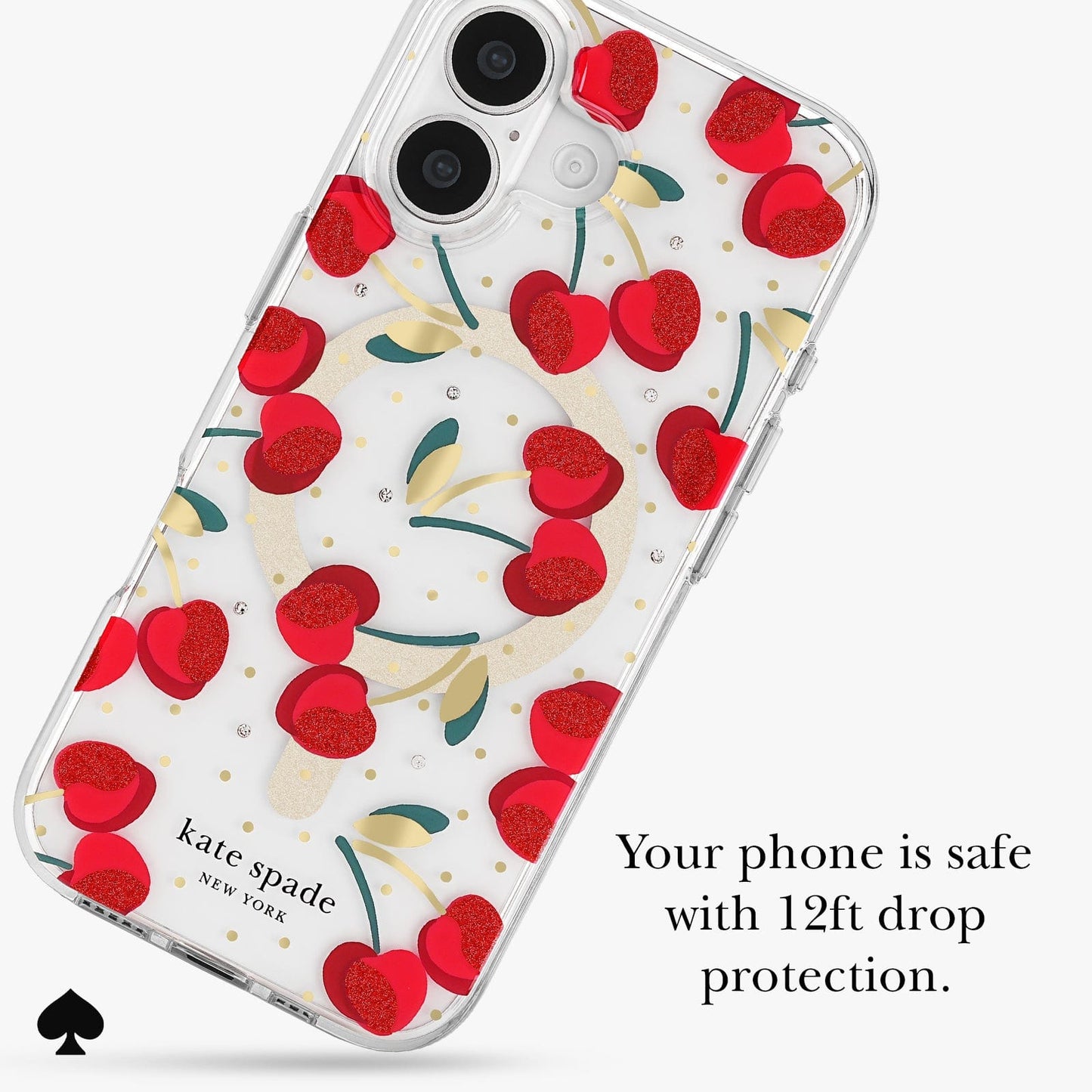 kate spade new york Cherry Dot MagSafe - iPhone 17