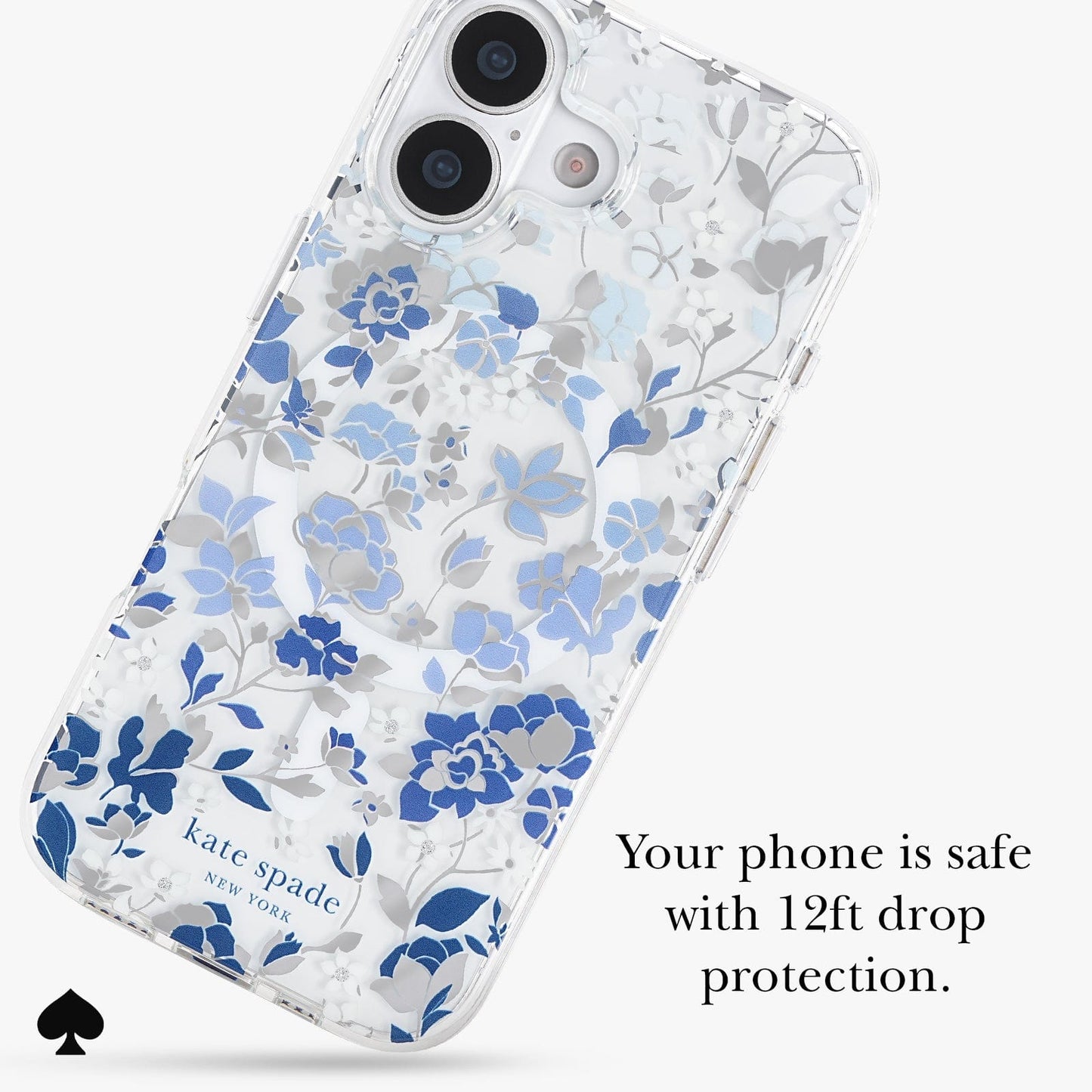 kate spade new york Flowerbed Blue MagSafe - iPhone 17